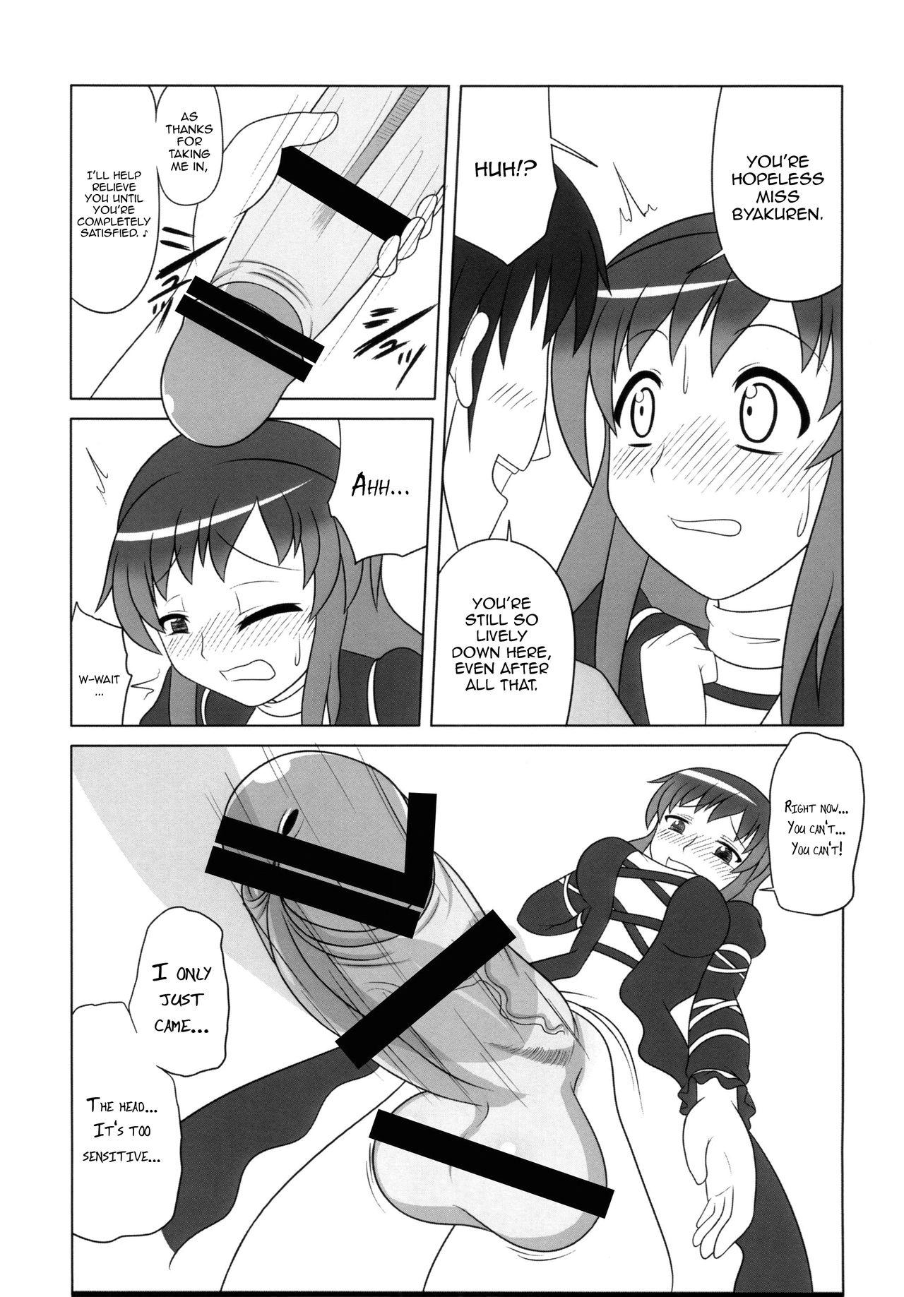 Sofa Hijirin Ijirin | Getting Busy With Miss Hijiri - Touhou project Tied - Page 8