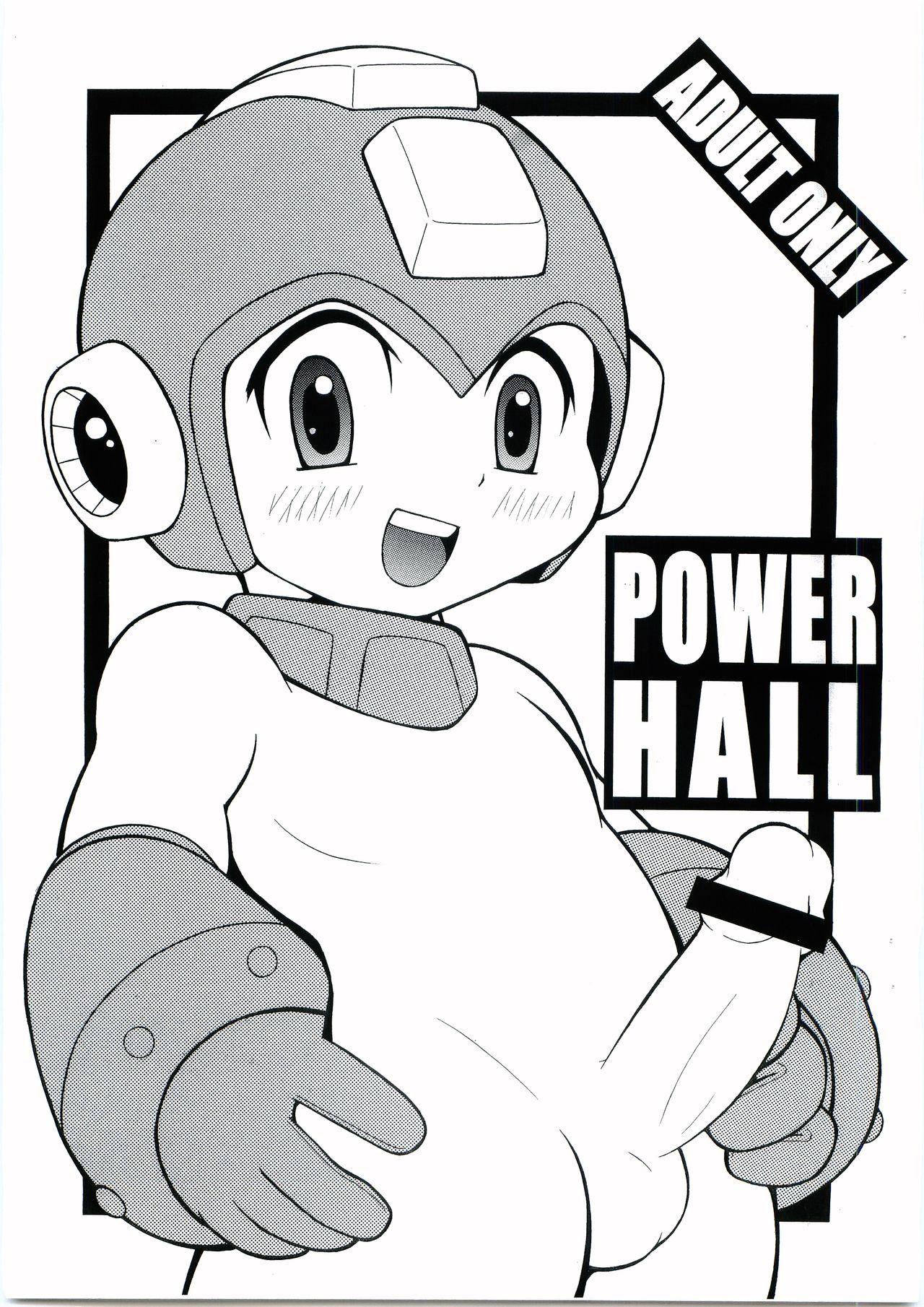 Ball Licking POWER HALL - Megaman Gay College - Page 1