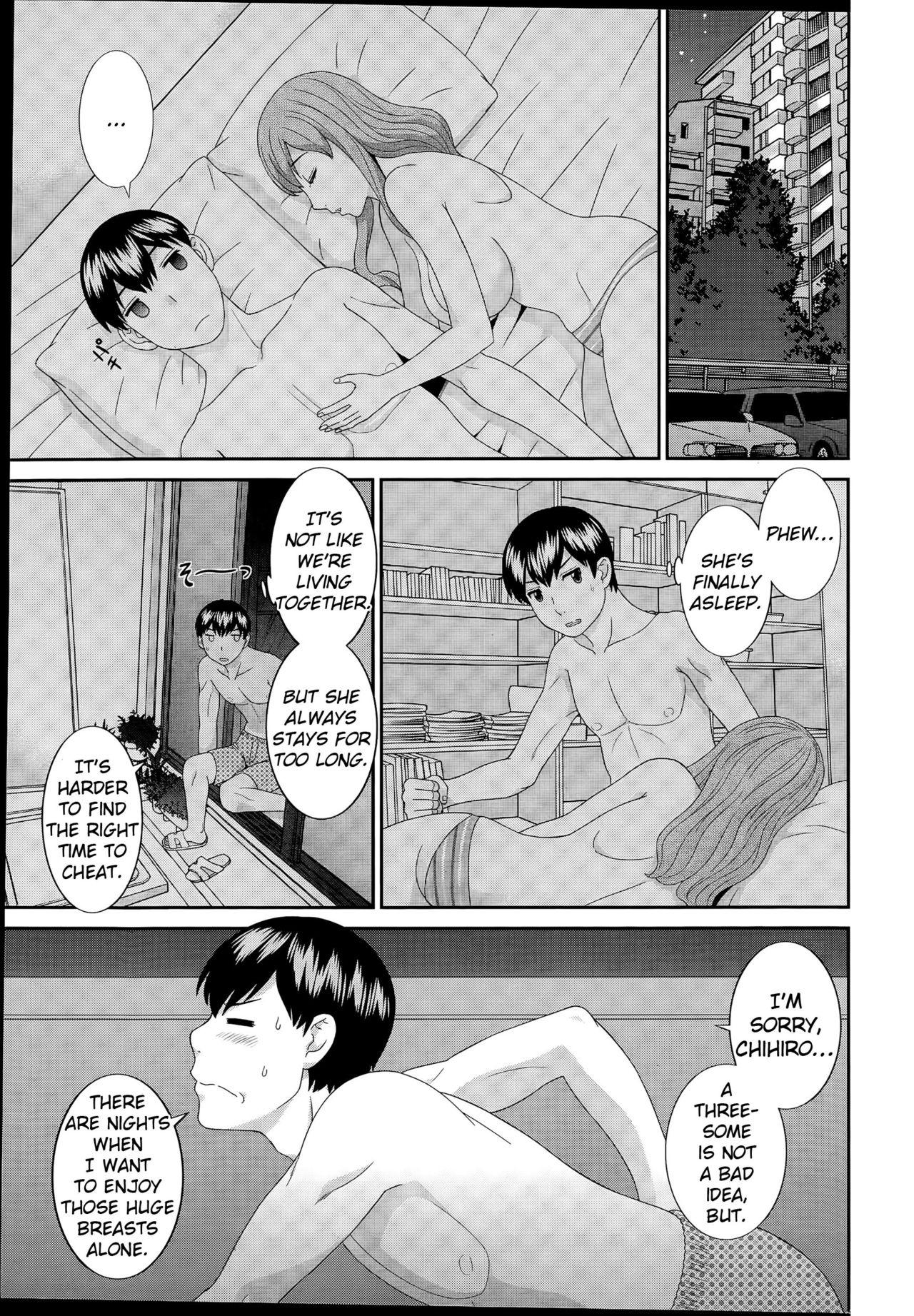 Chaturbate Okusan to Kanojo to ♥ Ch. 10-19 Amateur - Page 9