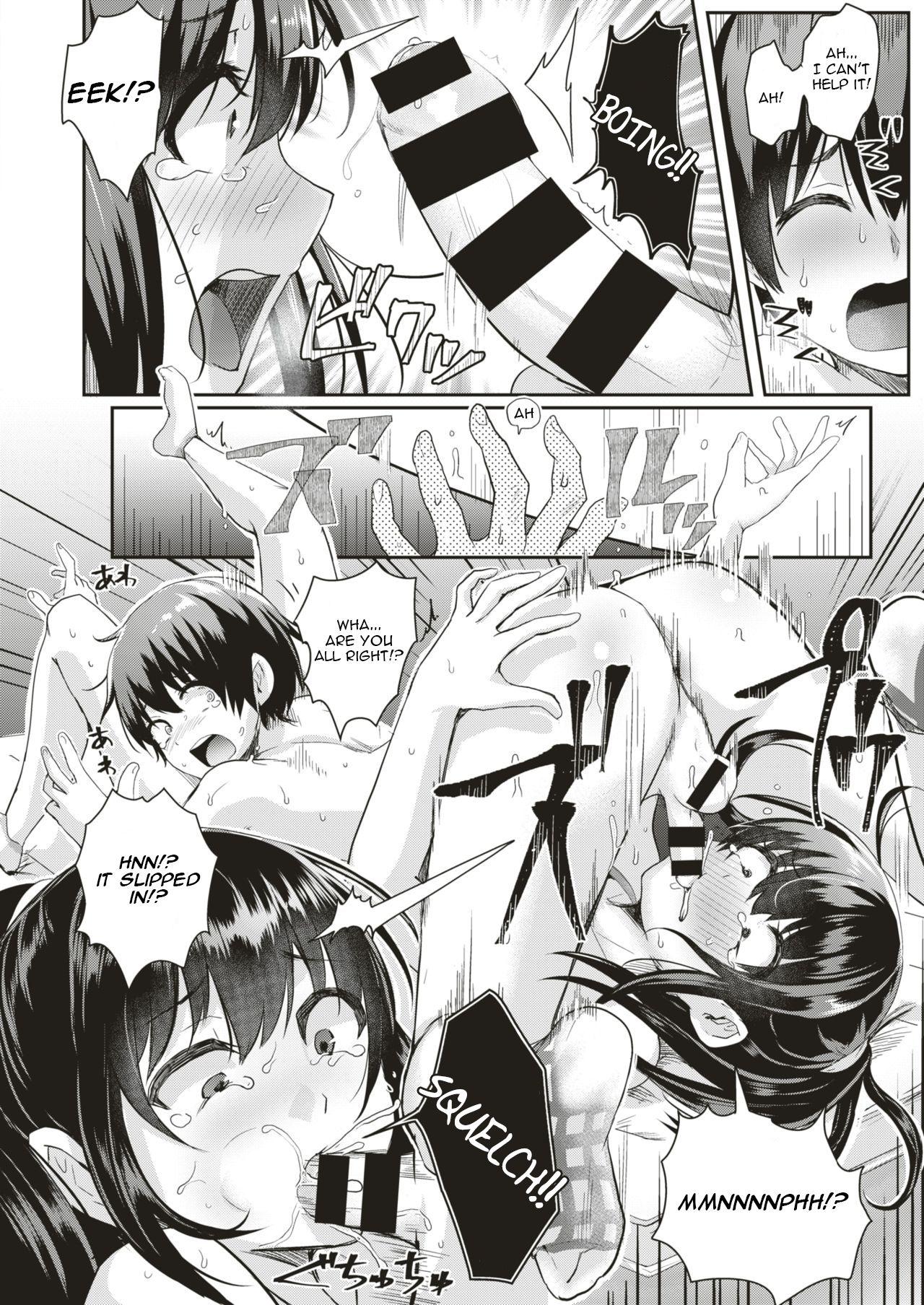 Jock Danjo Pair de Yarou! Zenra-gumi Taisou | Naked Gymnastics: Let's Do It In a Male and Female Pair! Husband - Page 8