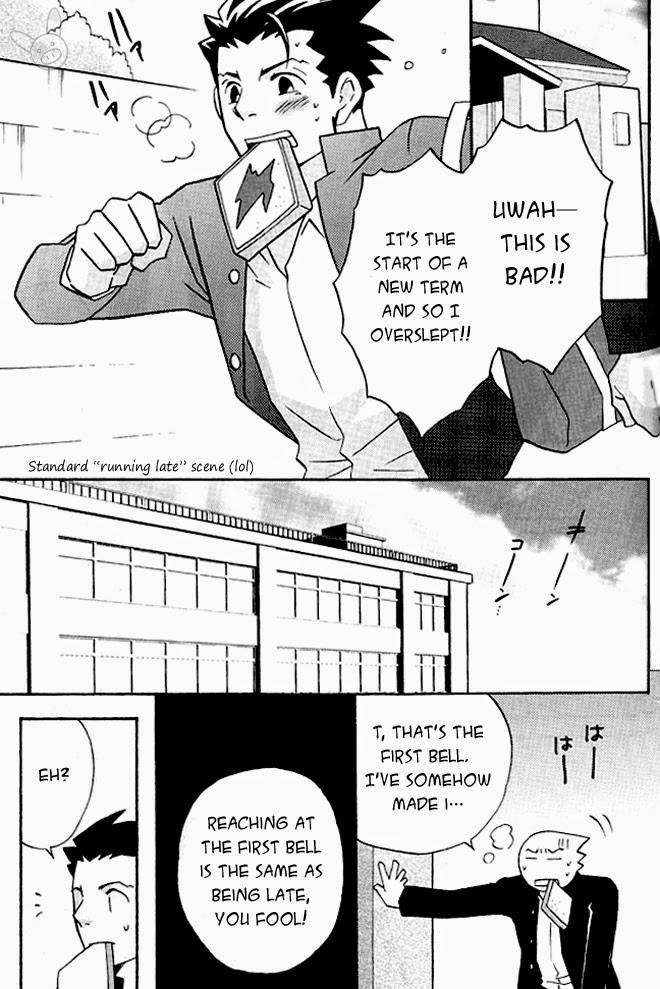 Muscular HIGHSCHOOL BEBOP! - Ace attorney Show - Page 2