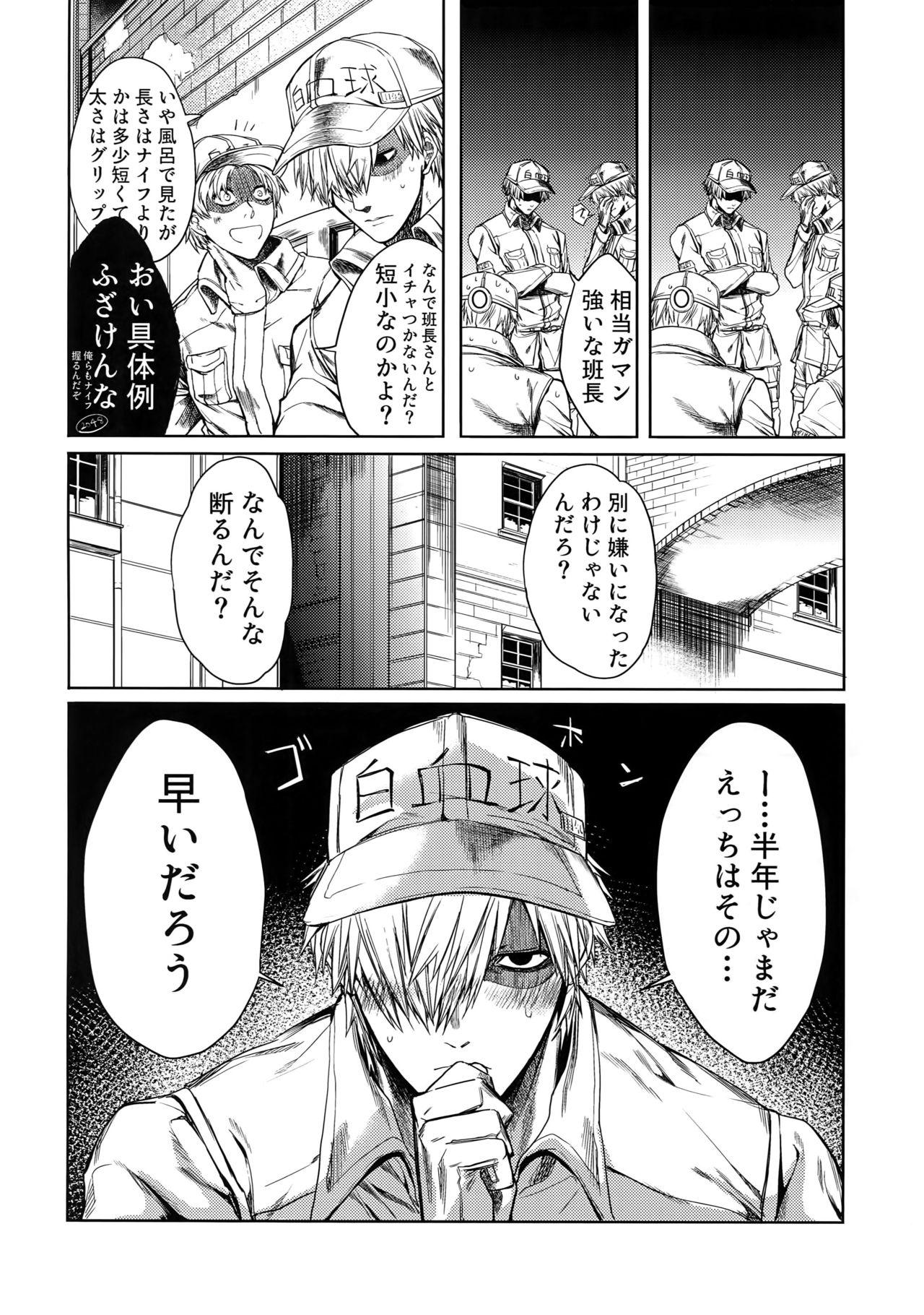 Transvestite Leucocyte no Fuan Zairyou - Hataraku saibou Transgender - Page 5