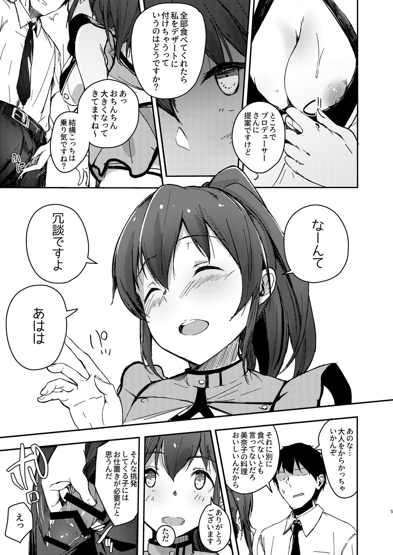 Gaygroupsex TOP! CLOVER BOOK + omake - The idolmaster Gemidos - Page 4