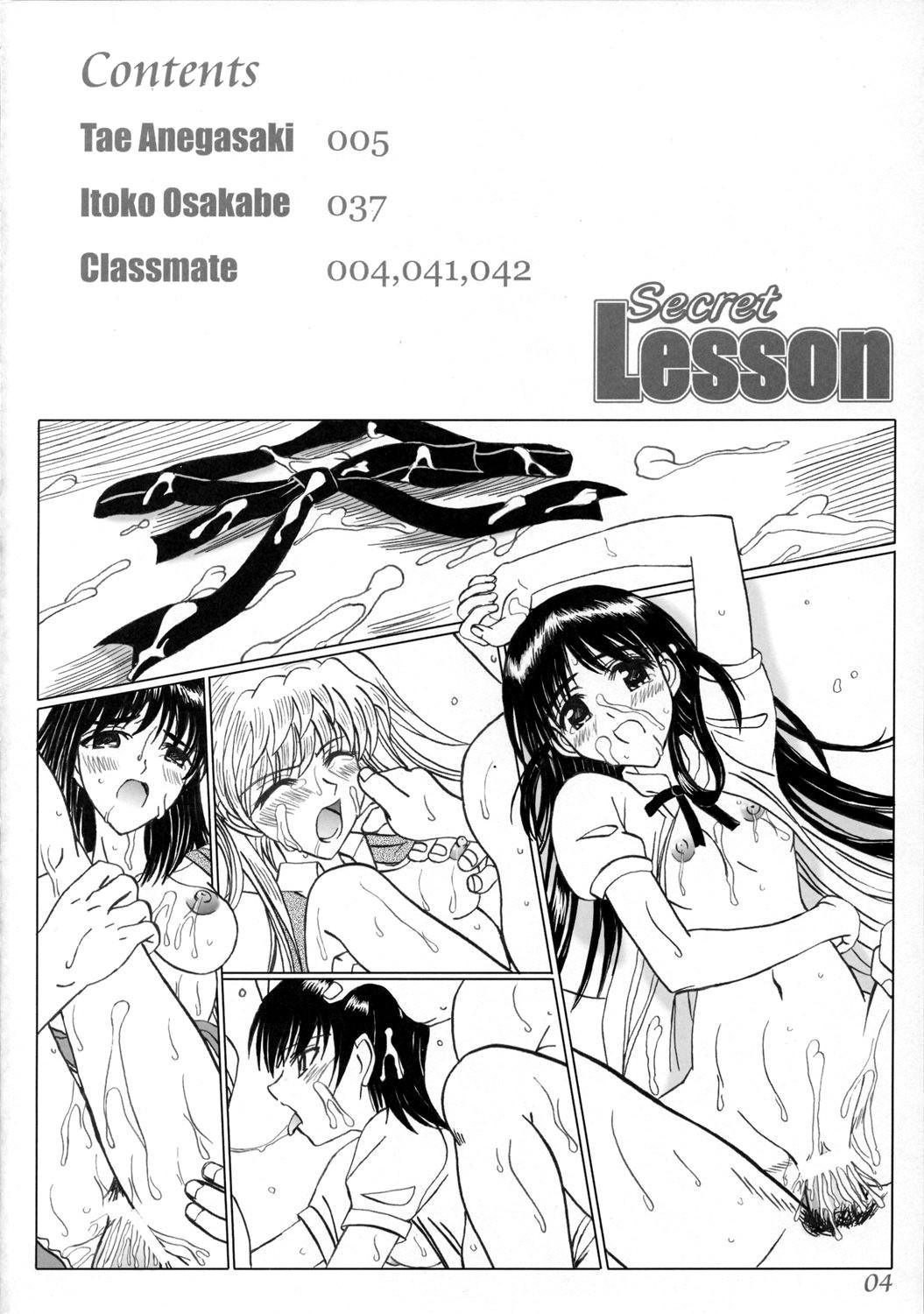 Busty Secret Lesson - School rumble Caseiro - Page 3