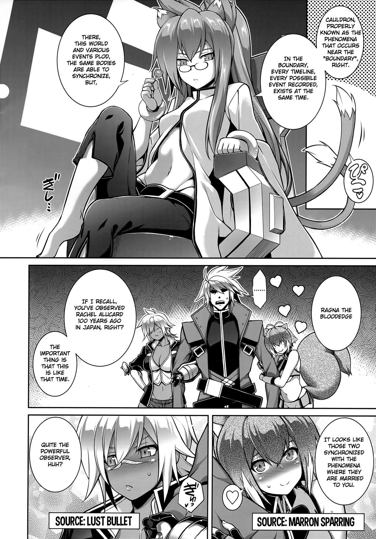 Amatuer Sex BREAK BLUE THE SYNCHRONICITY - Blazblue Throat - Page 3