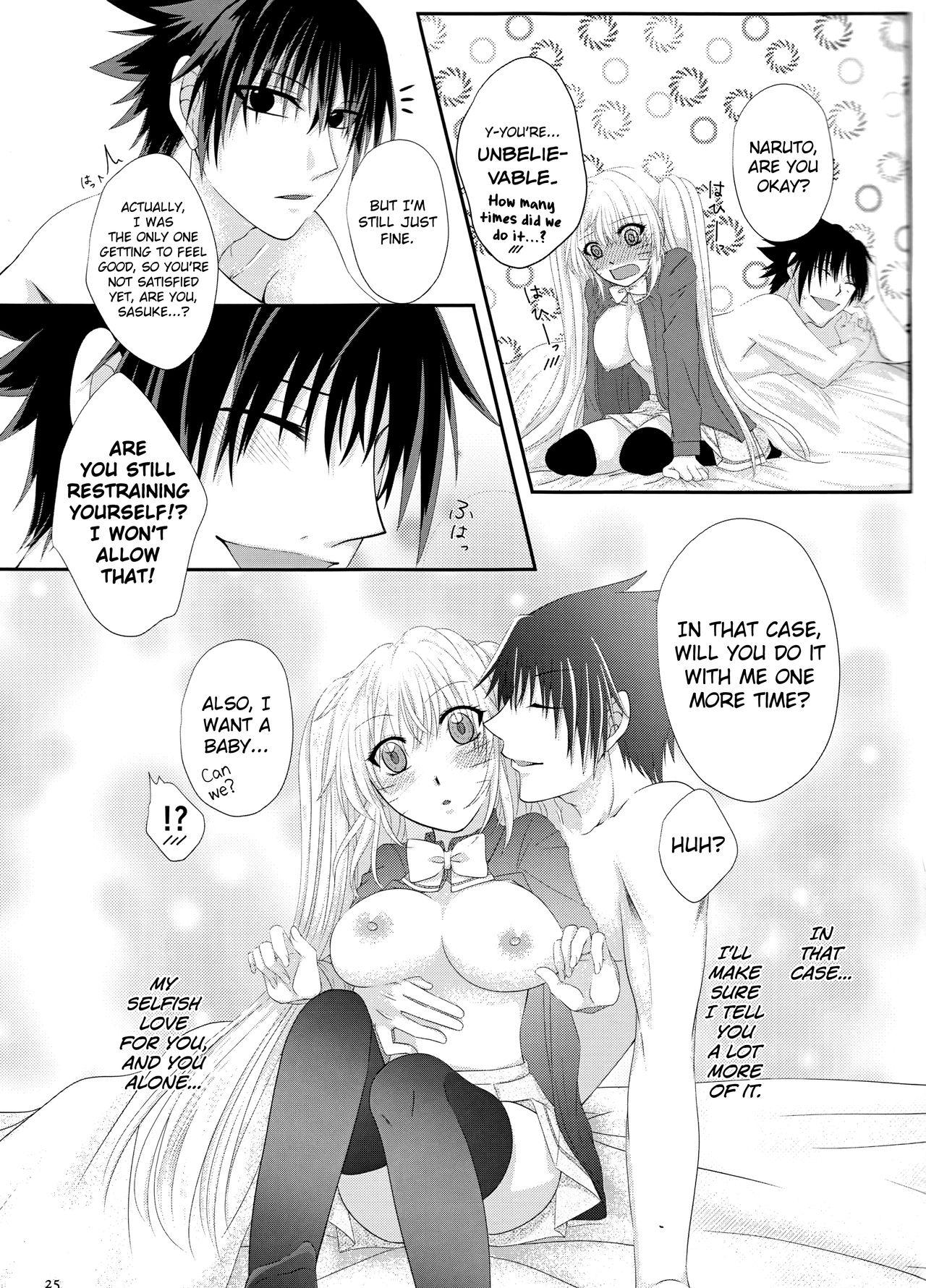 Cuminmouth Kimi dake ni Wagamama o - Naruto Transvestite - Page 24