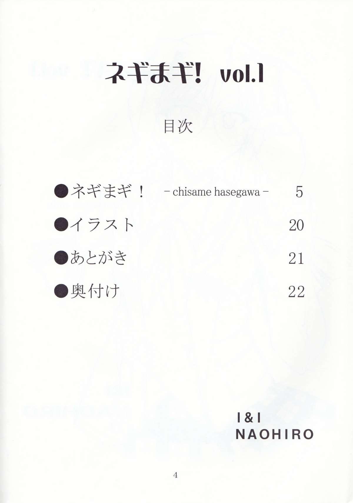Shaven Negimagi! vol. 1 - Mahou sensei negima Pool - Page 3