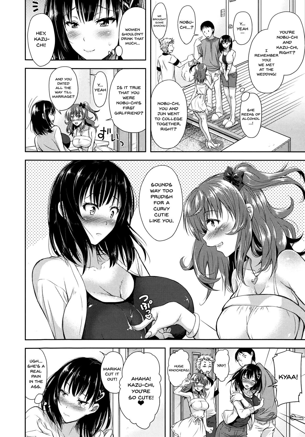 Transgender Yokumakezuma no Sukebegao Ch. 1-6 Female Orgasm - Page 7