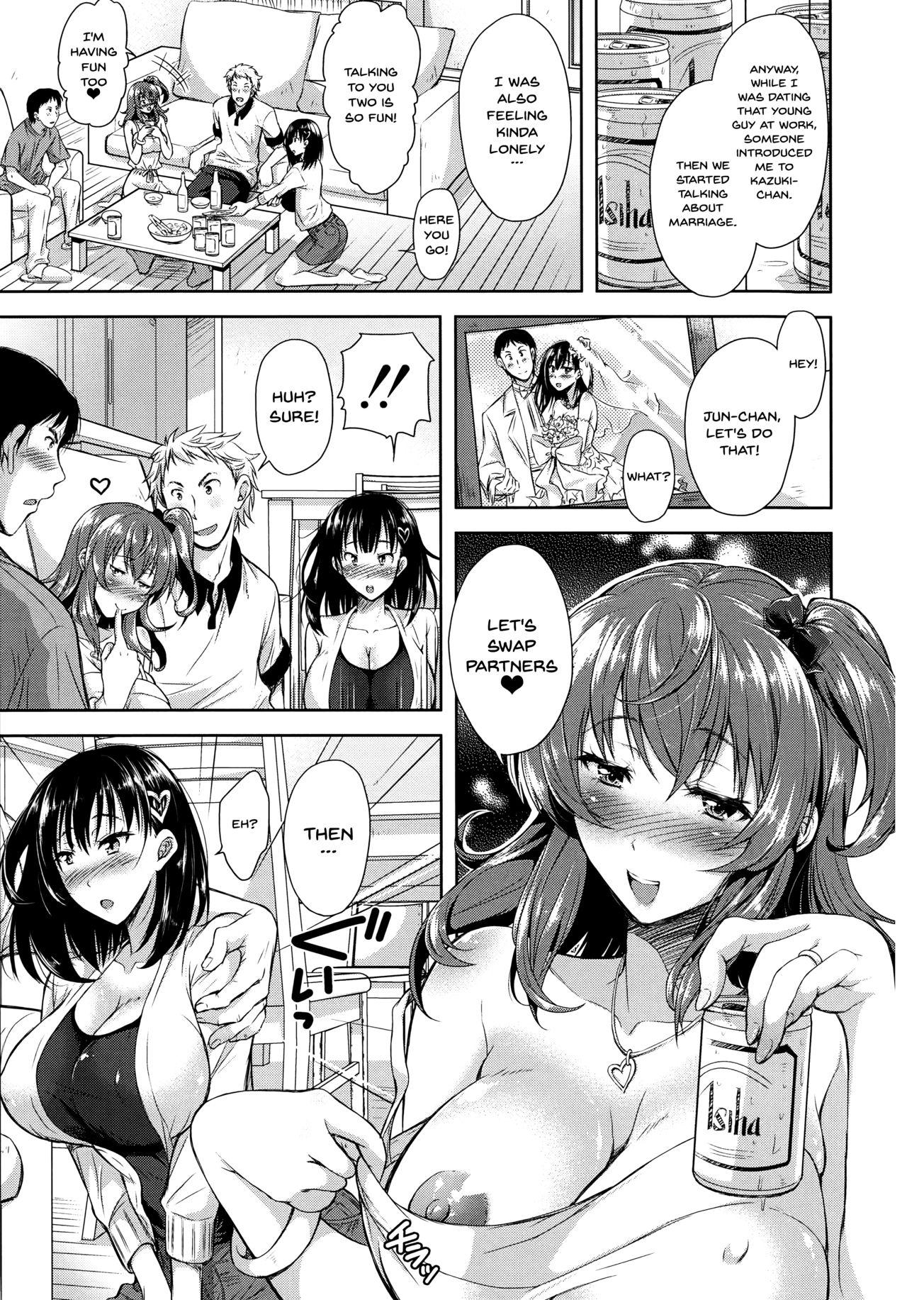 Transgender Yokumakezuma no Sukebegao Ch. 1-6 Female Orgasm - Page 8