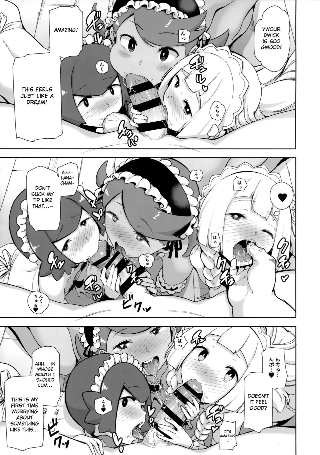 Couple Fucking Alola no Yoru no Sugata 5 - Pokemon Transexual - Page 6