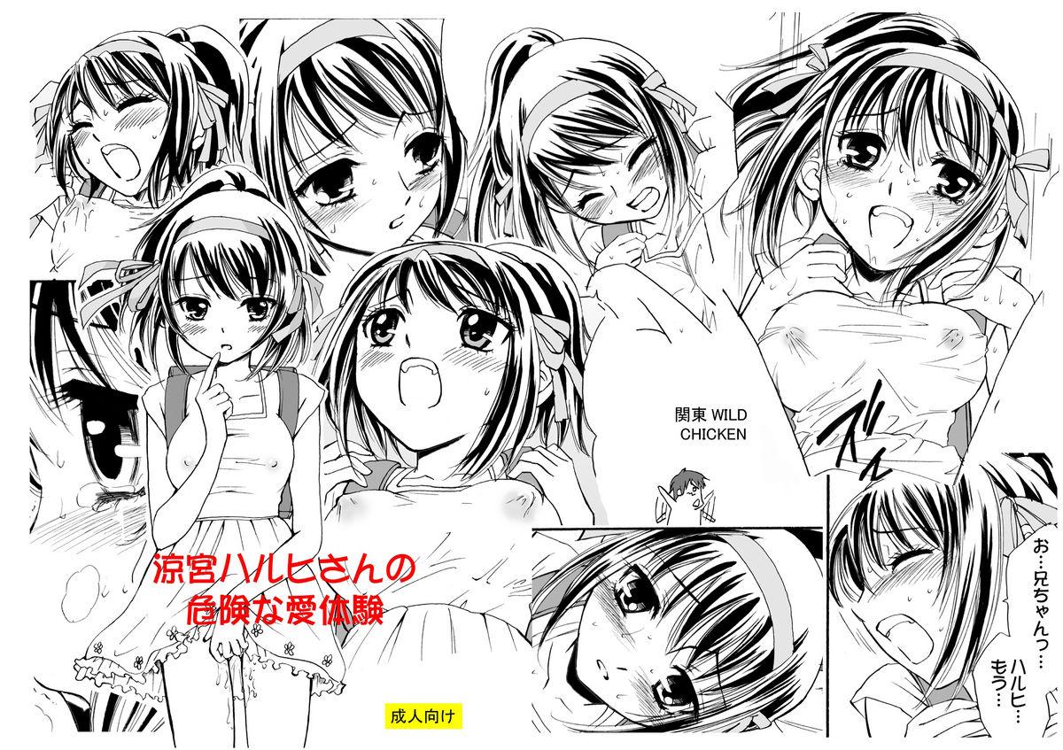 Gay Military Suzumiya Haruhi-san no Kiken na Ai Taiken - The melancholy of haruhi suzumiya Dicksucking - Page 2