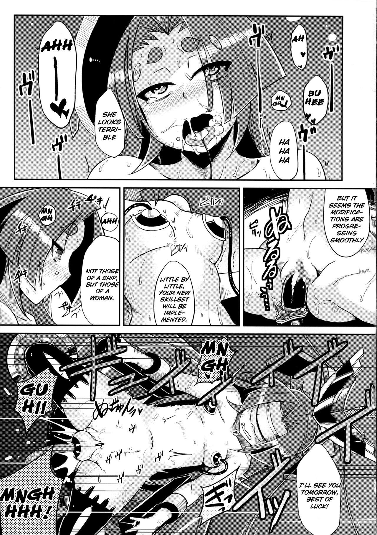 Transex Dorei Shoufukan Hatsuharu | The Ship-Girl Hatsuharu Becomes an Enslaved Whore. - Kantai collection Slapping - Page 6