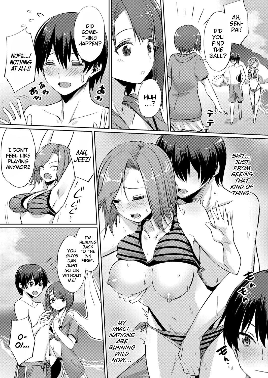 Teenage Porn [yasu] Ibitsu na Kankei ~Manatsu no YariCir Rankou Gasshuku~ - Distorted relationship Ch. 1-3 [English] [DKKMD Translations] Novinha - Page 7