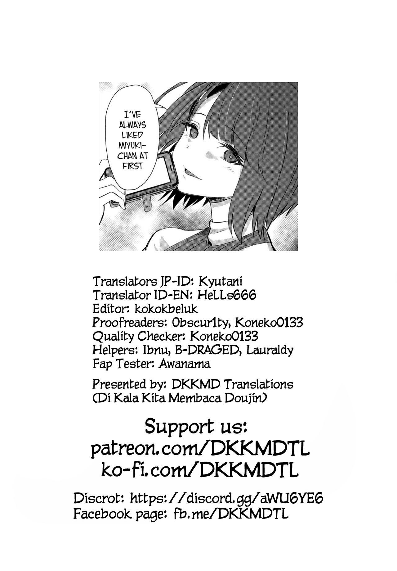 Transsexual [yasu] Ibitsu na Kankei ~Manatsu no YariCir Rankou Gasshuku~ - Distorted relationship Ch. 1-3 [English] [DKKMD Translations] Lesbian Porn - Page 73