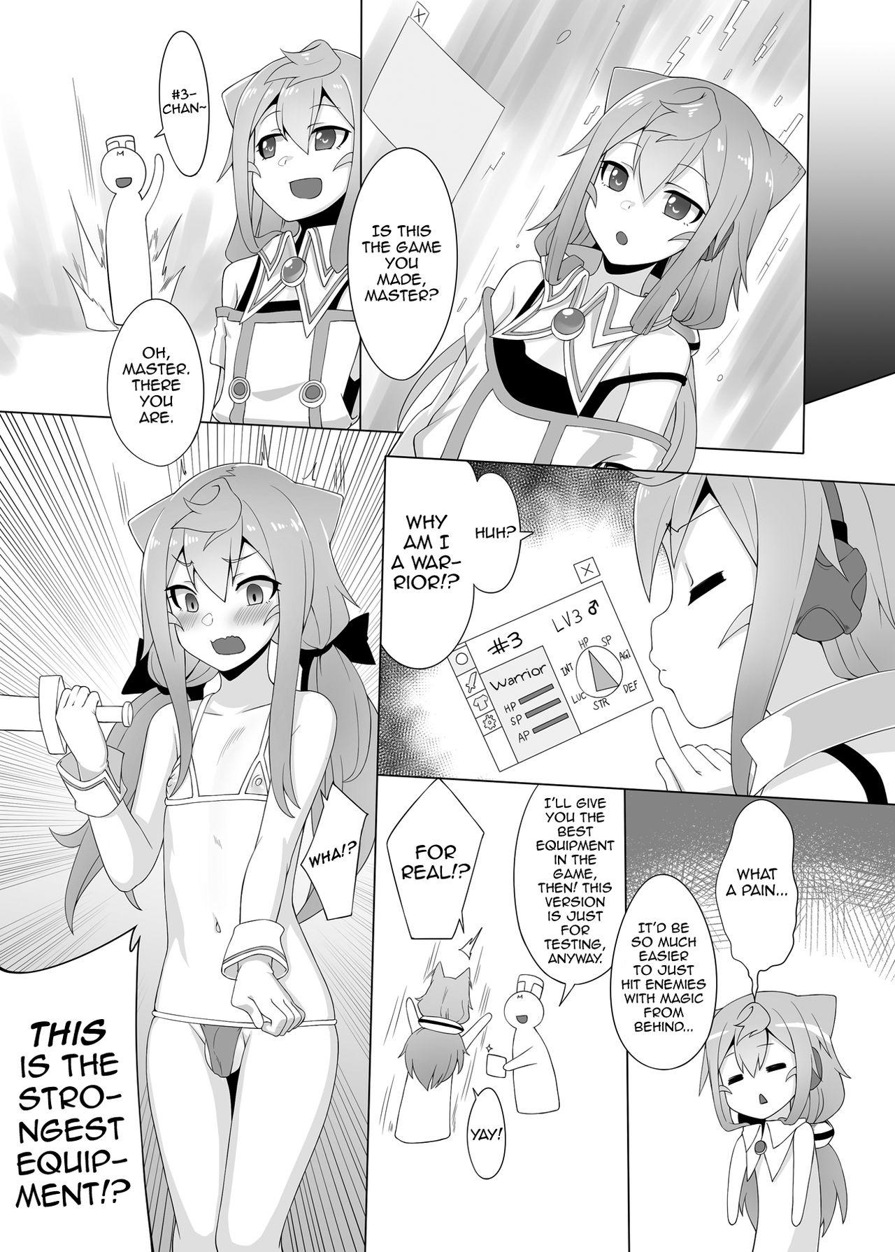 Sucking Dicks [Chihiro Lanting (Shen Yan)] 3-gou-chan to Issho Erogame de Hakadorimashou (Hacka Doll) [English] [mysterymeat3] [Digital] - Hacka doll Lesbians - Page 7