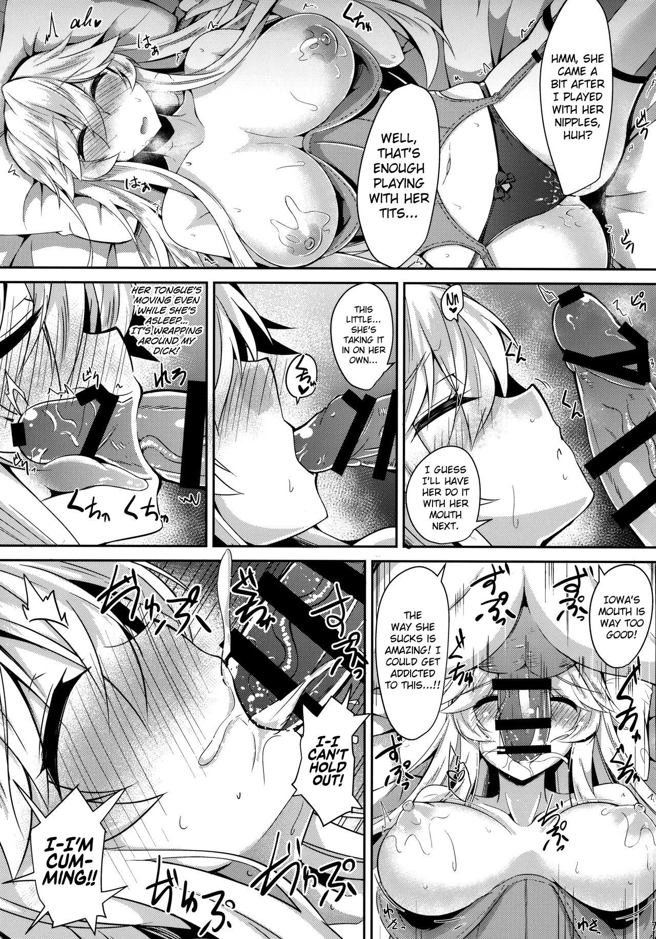 Naturaltits Iowa to Mechamecha Ecchi Suru Hon | Wild Sex With Iowa - Kantai collection Pain - Page 8