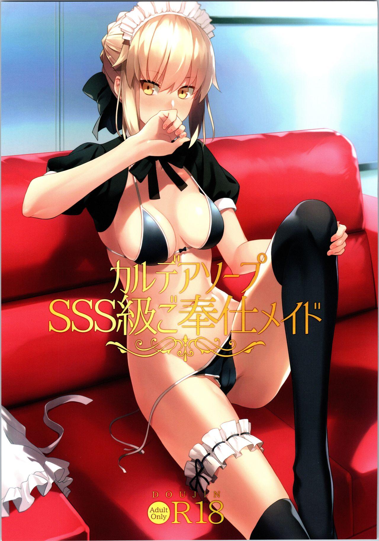 Bokep Chaldea Soap SSS-kyuu Gohoushi Maid - Fate grand order Twistys - Picture 1