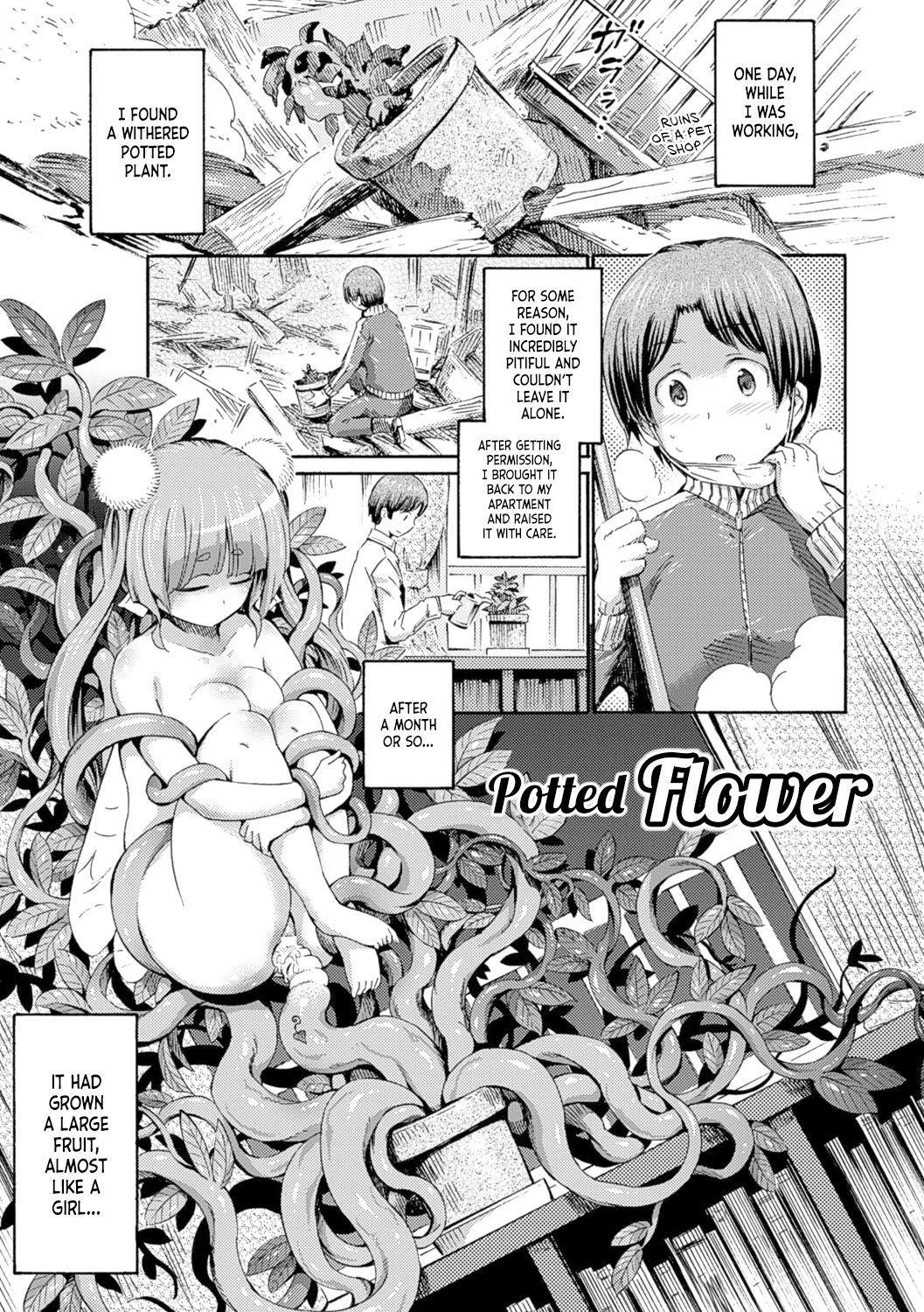 Oldvsyoung Hachi no Ue no Flower | Potted Flower Family Sex - Picture 1