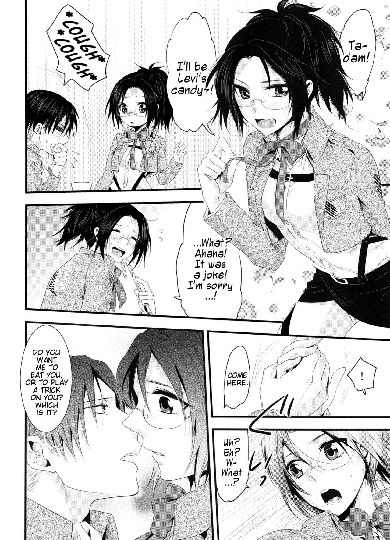 Bigass candy holic - Shingeki no kyojin People Having Sex - Page 10