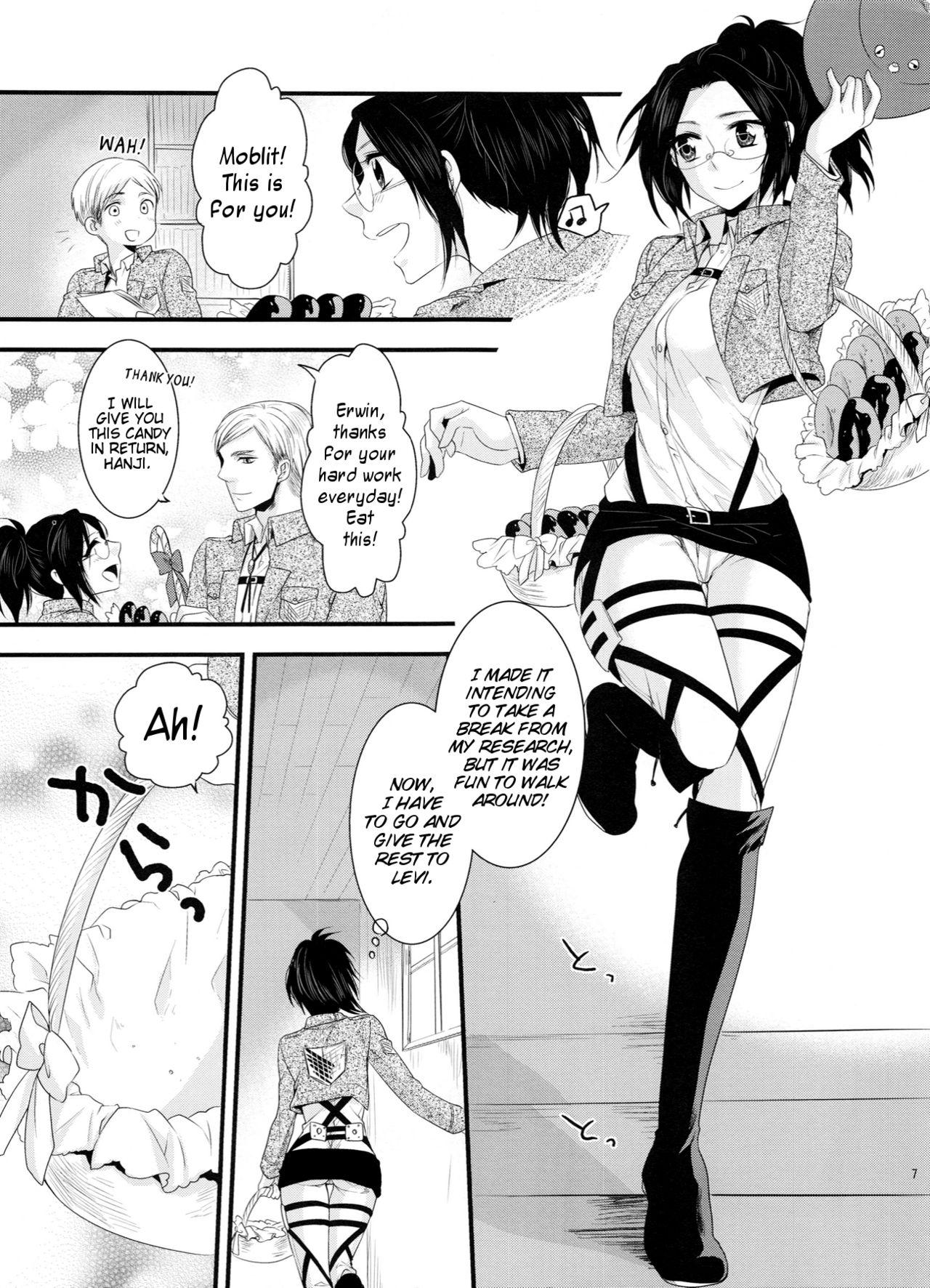 Pussylicking candy holic - Shingeki no kyojin Exgf - Page 7