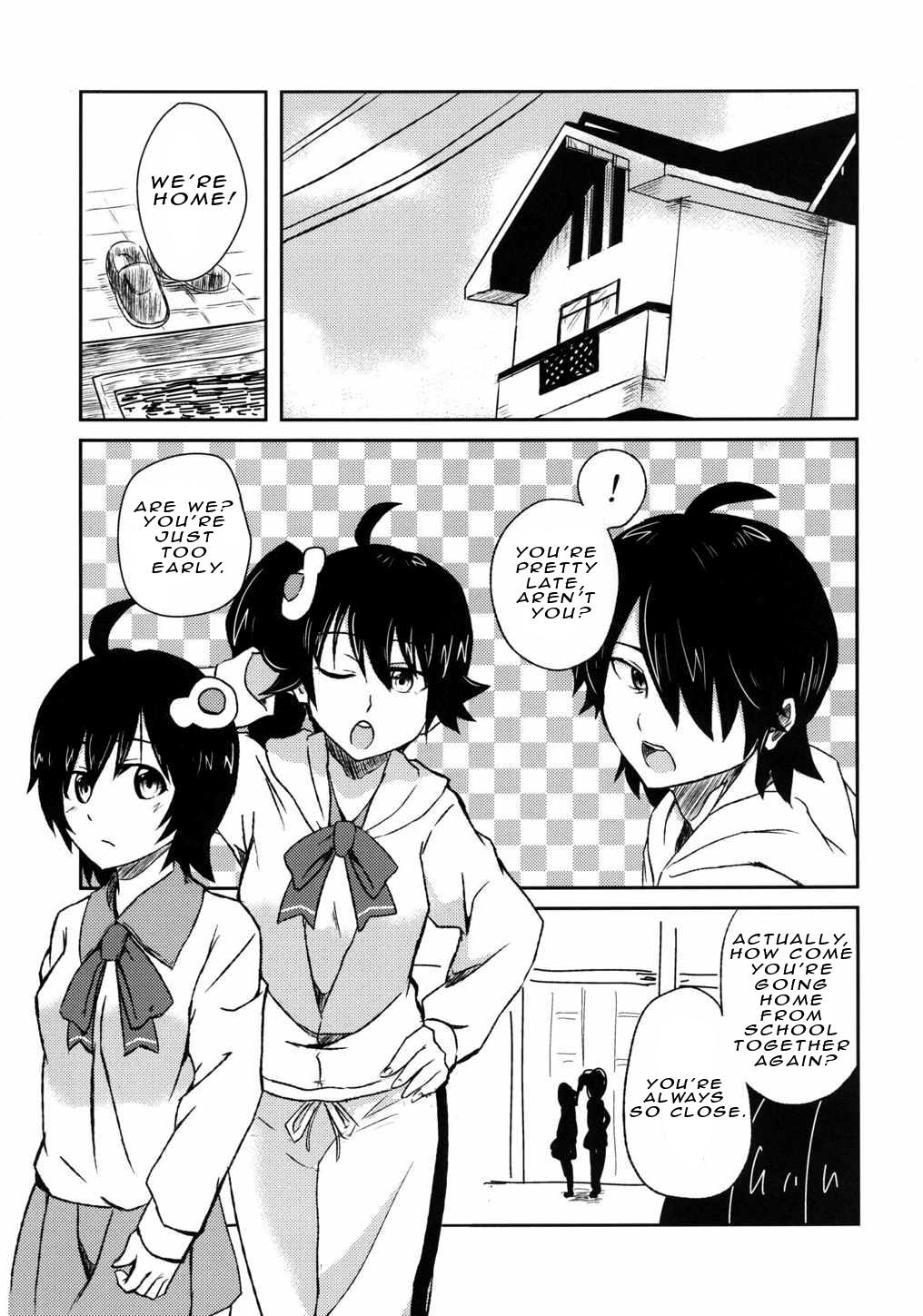 Gay Pov Naisho no Hanashi | A Story About a Secret - Bakemonogatari Nudes - Page 2
