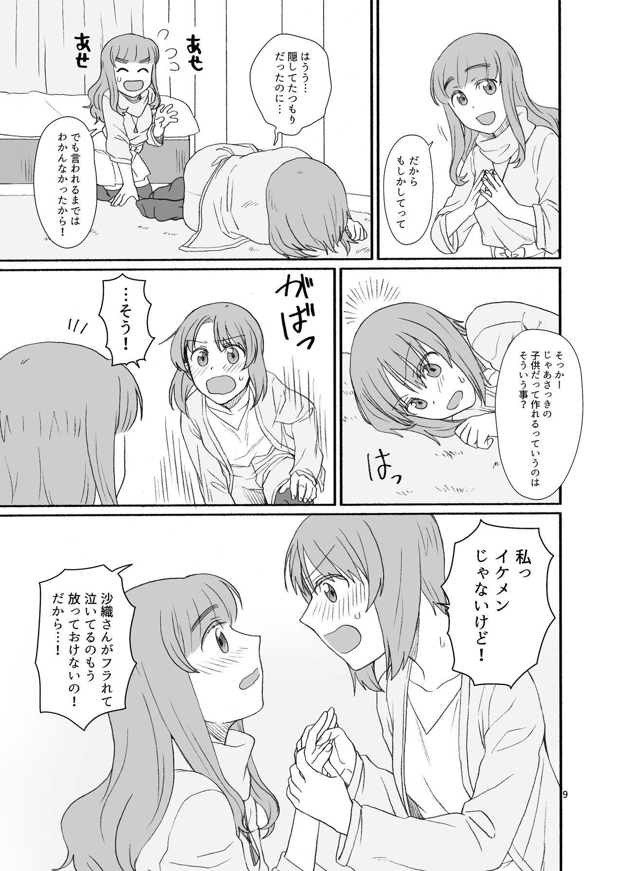 Latinos Saori-san, Tsukiatte Kudasai! - Girls und panzer Concha - Page 8