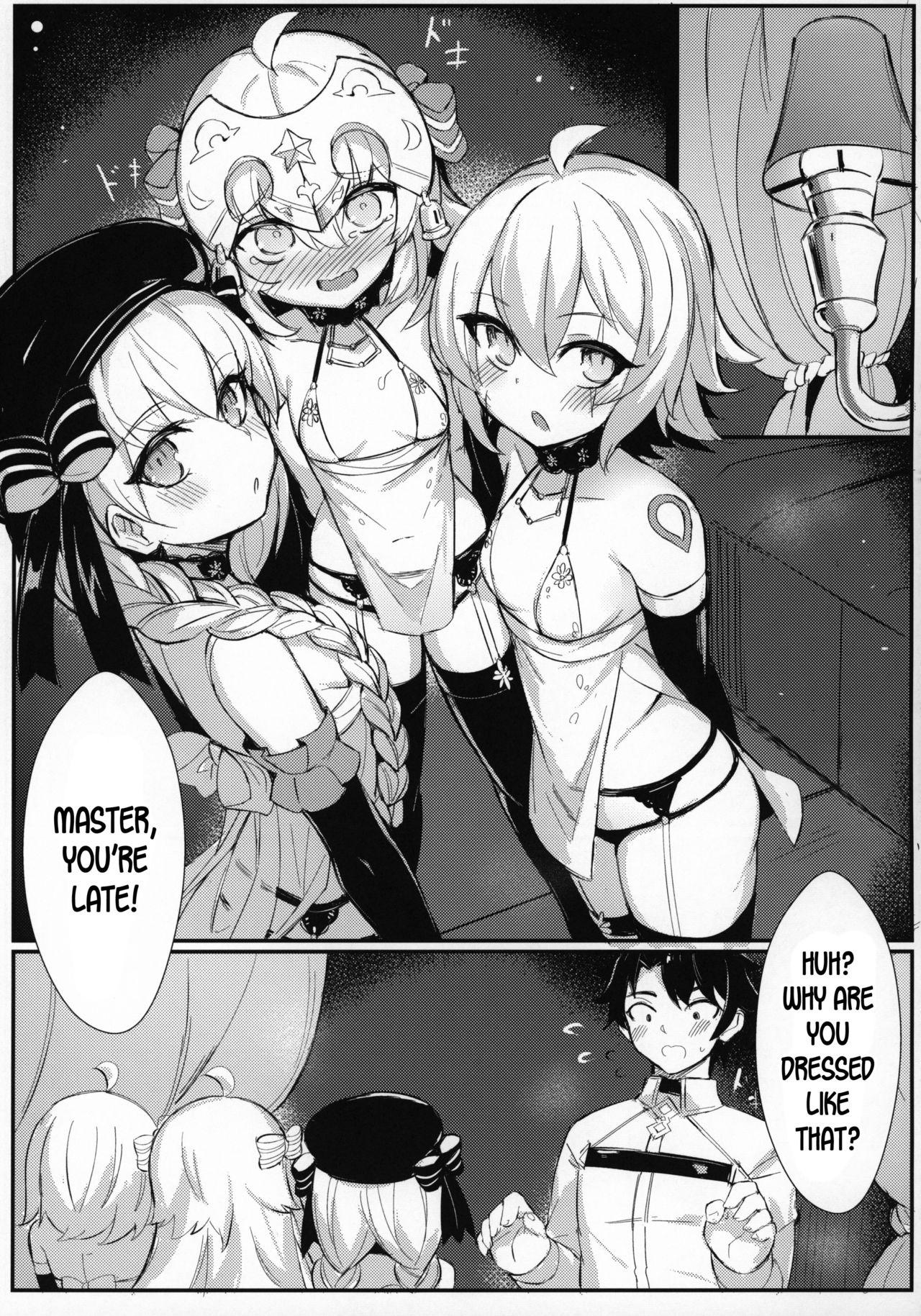 Whipping OH! MASTER - Fate grand order Nasty Porn - Page 4
