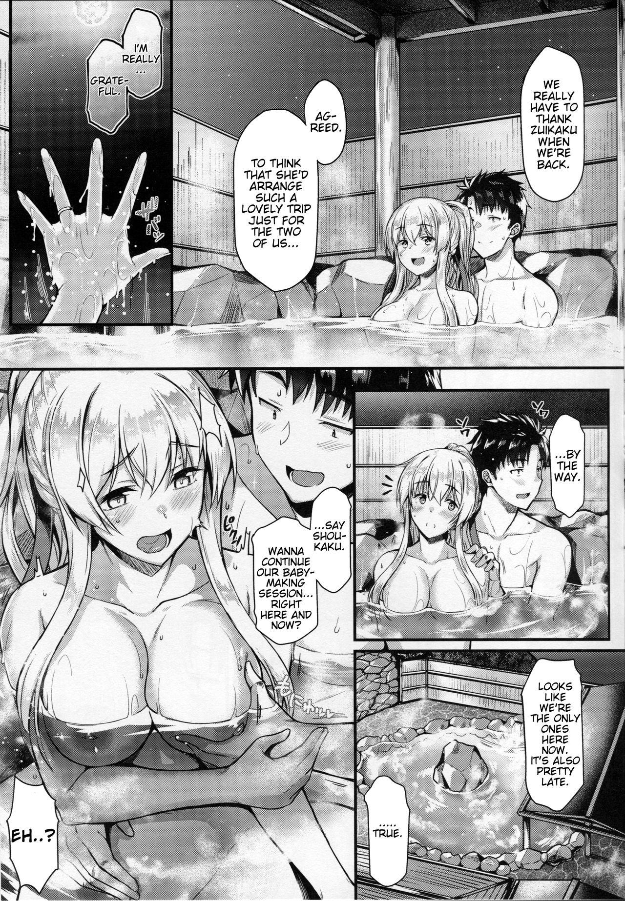 Real Orgasm Shoukaku to Motto Ichaicha Shitai!! | I Want To Make Out More With Shoukaku!! - Kantai collection Panocha - Page 10