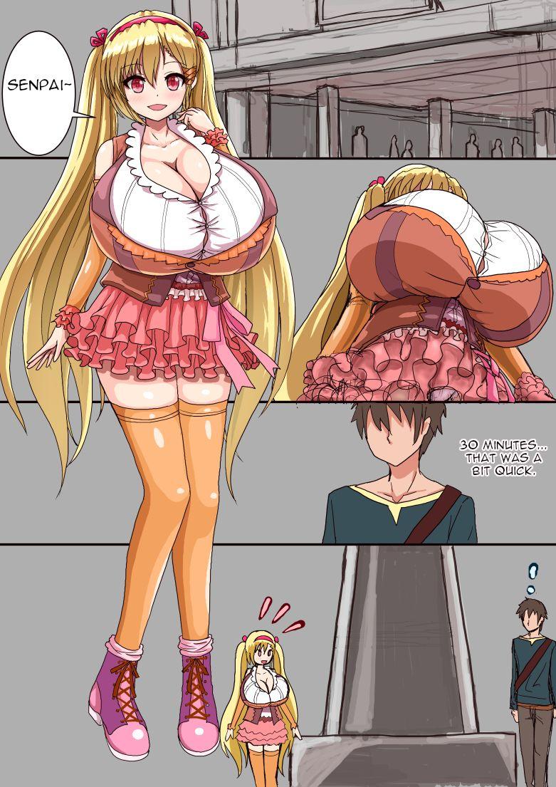 Punishment Bakunyuu JC to Ecchi suru Manga - Original Hot Pussy - Page 3