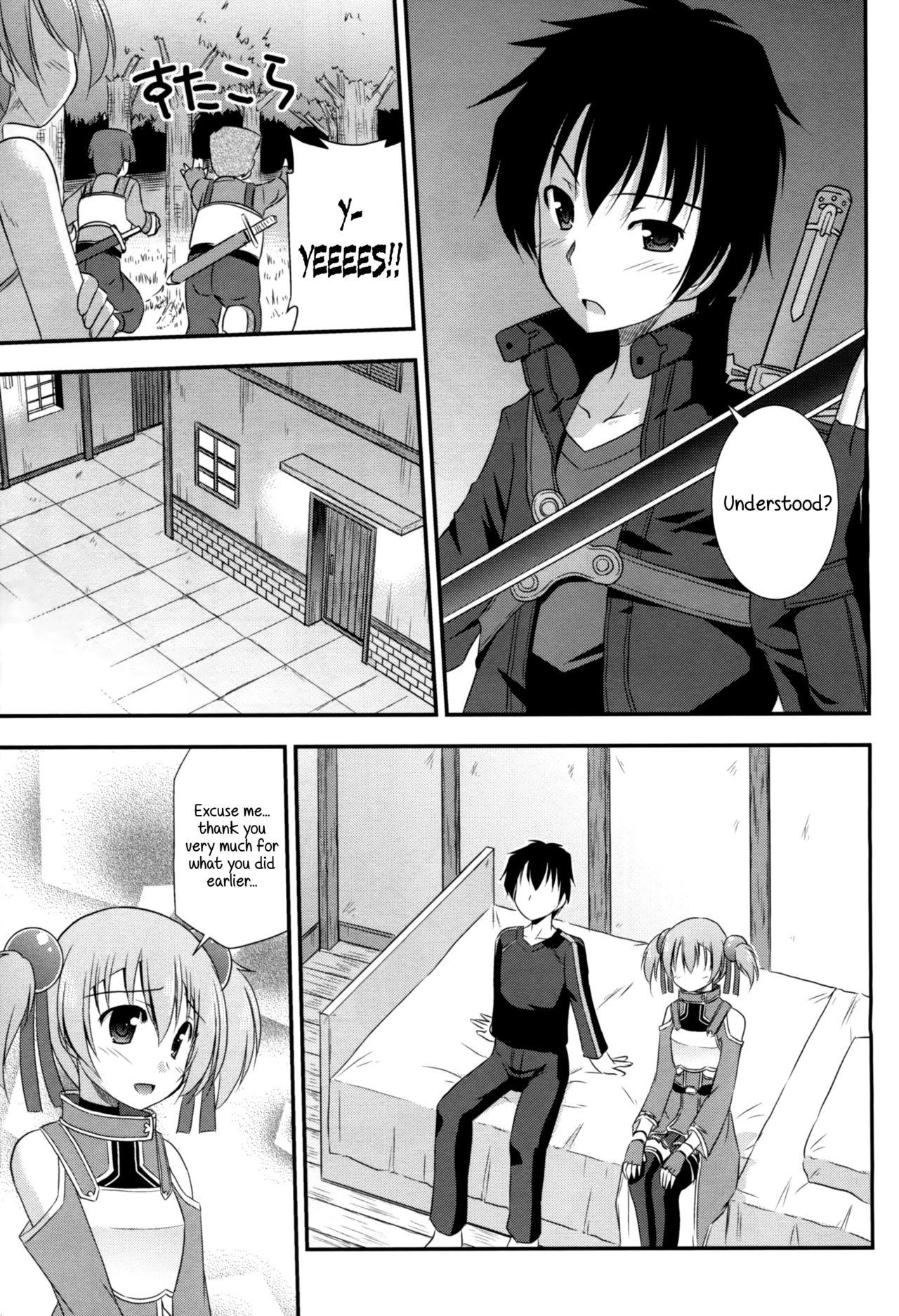 Big Black Dick Silica Route Online - Sword art online Pure18 - Page 10