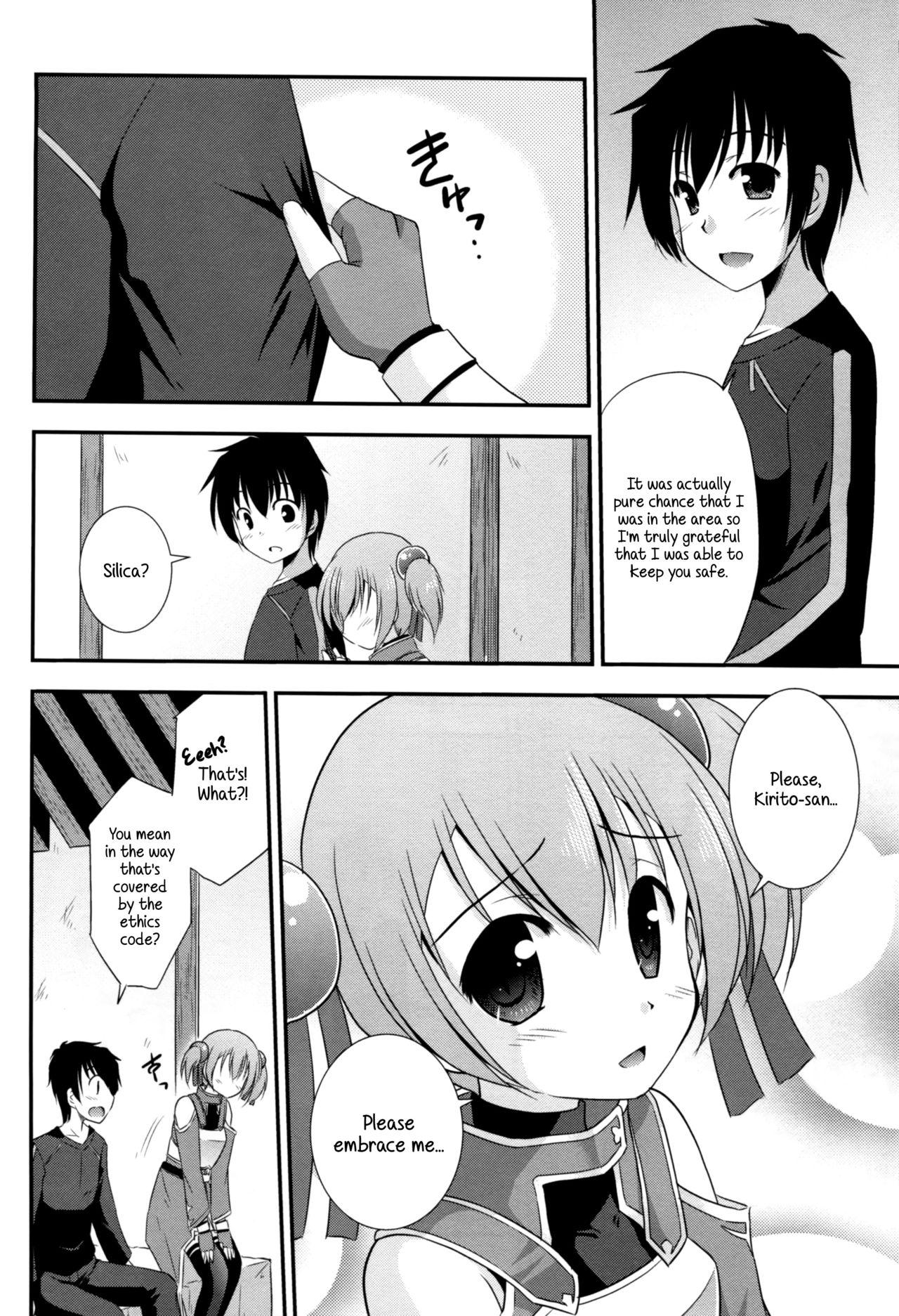 Girlongirl Silica Route Online - Sword art online Grandmother - Page 11