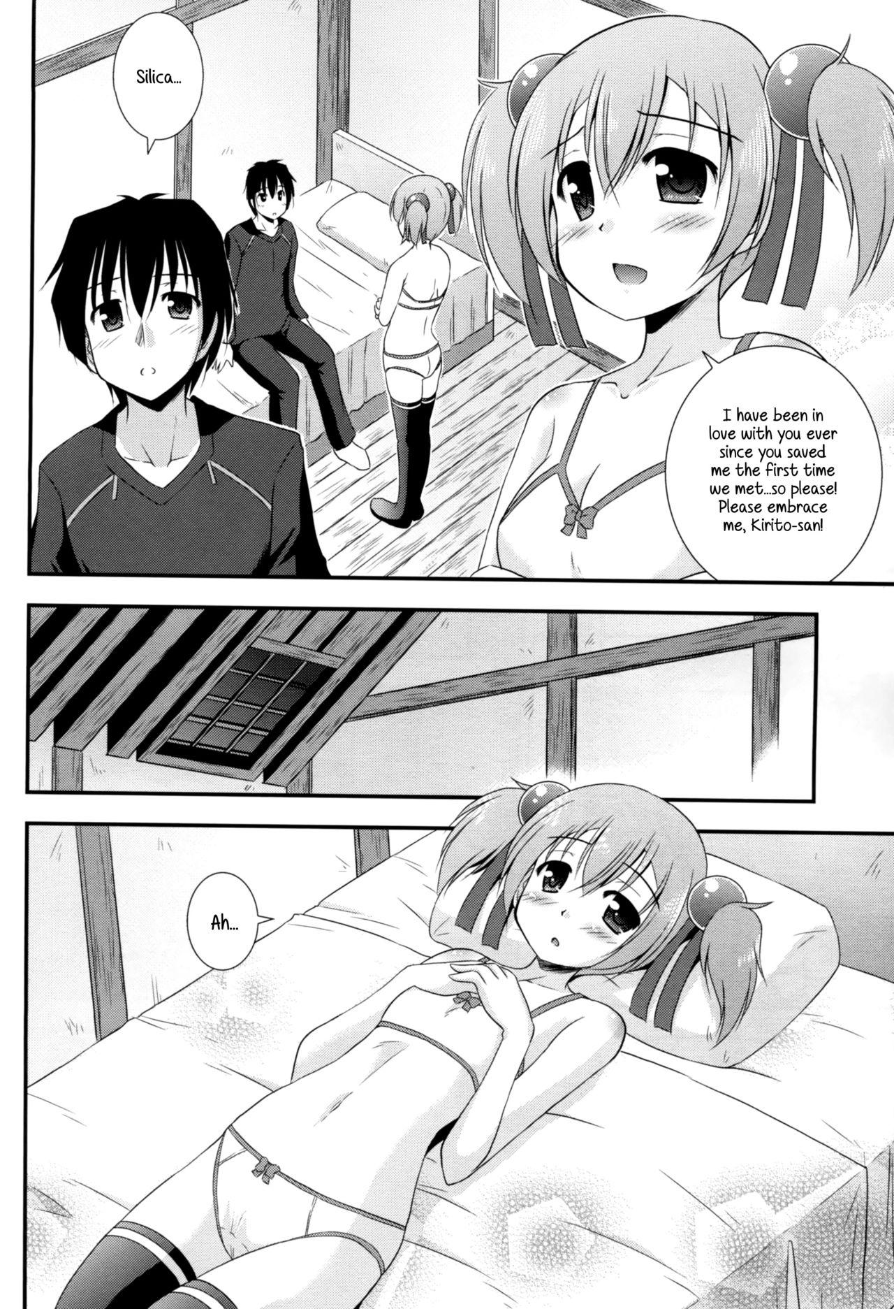 Girlongirl Silica Route Online - Sword art online Grandmother - Page 13