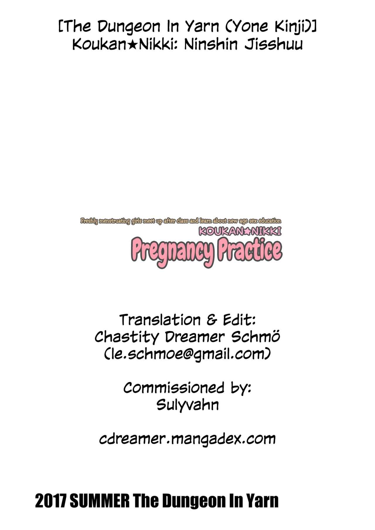 Free Hard Core Porn Koukan Nikki Ninshin Jisshuu | Koukan Nikki Pregnancy Practice - Original Grosso - Page 14