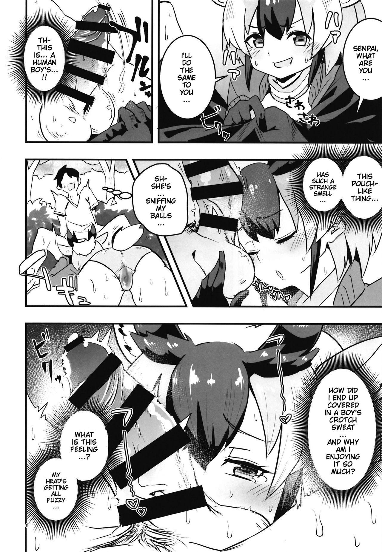 Asiansex [Cent Millibar (Milli, SÜLEYMAN)] Pronghorn-chan to Ase Mamire | Working Up a Sweat with Pronghorn-chan (Kemono Friends) [English] [OTHC] [Digital] - Kemono friends Forbidden - Page 7