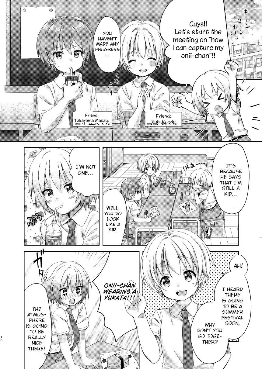 Scissoring Onii-chan Boku to Tsukiatte!! - Original Shoes - Page 9