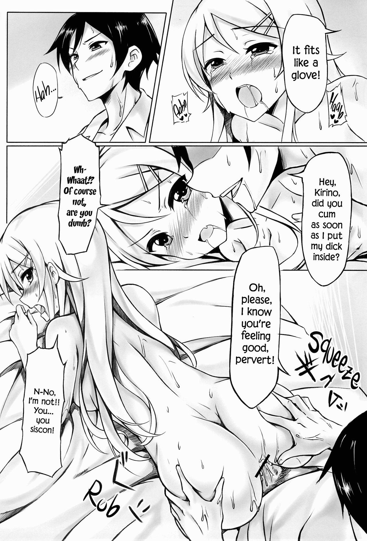 Anal Sex (C83) [Surface (Peach)] Ore wa Kirino-chan o Motto Ijimetai! | I want to keep teasing Kirino-chan! (Ore no Imouto ga Konna ni Kawaii Wake ga Nai) [English] [DrunkenWeeb] - Ore no imouto ga konna ni kawaii wake ga nai Handsome - Page 7