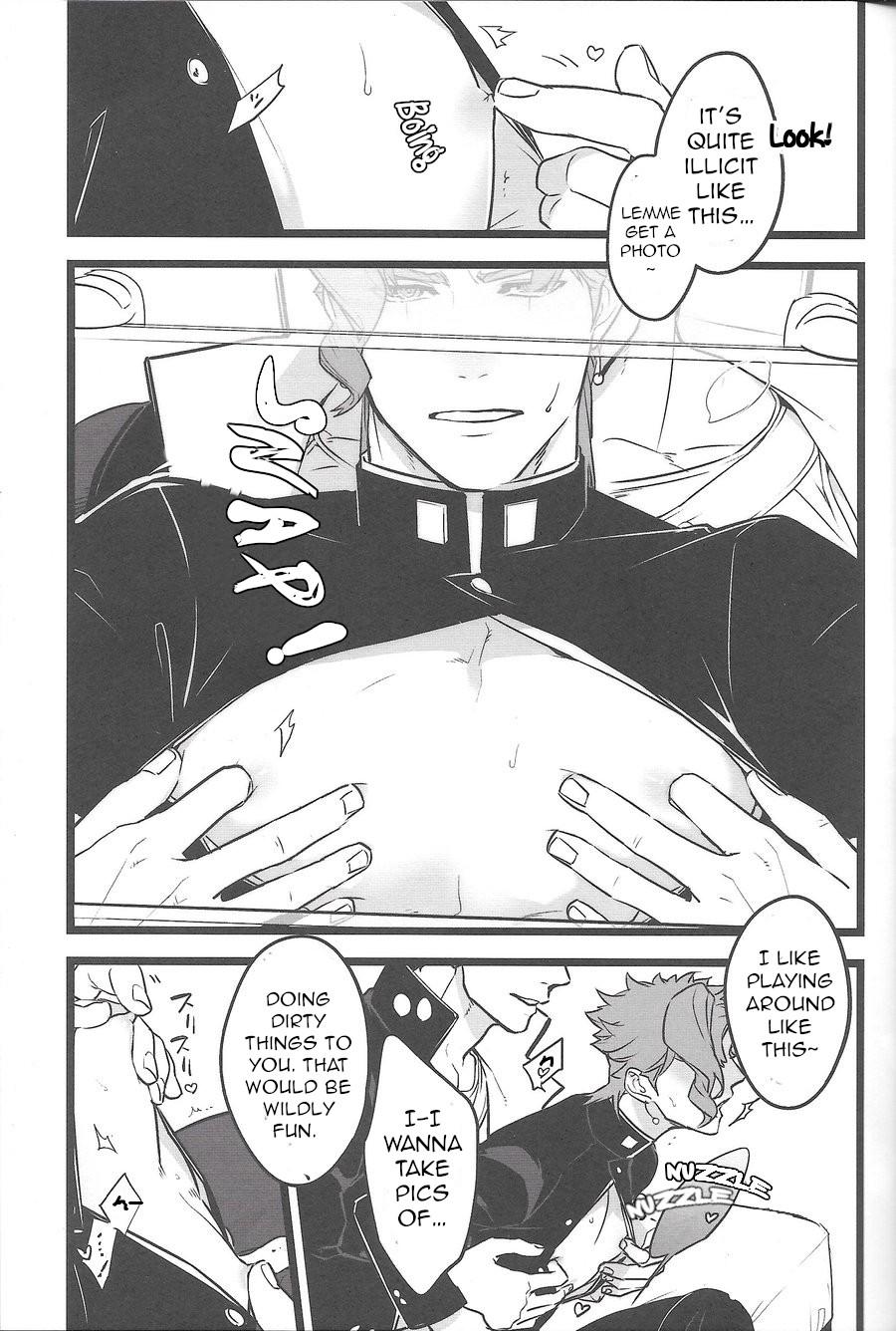 Gay Black Ichaicha Shinagara Shashin o Toru dake - Jojos bizarre adventure Fun - Page 6