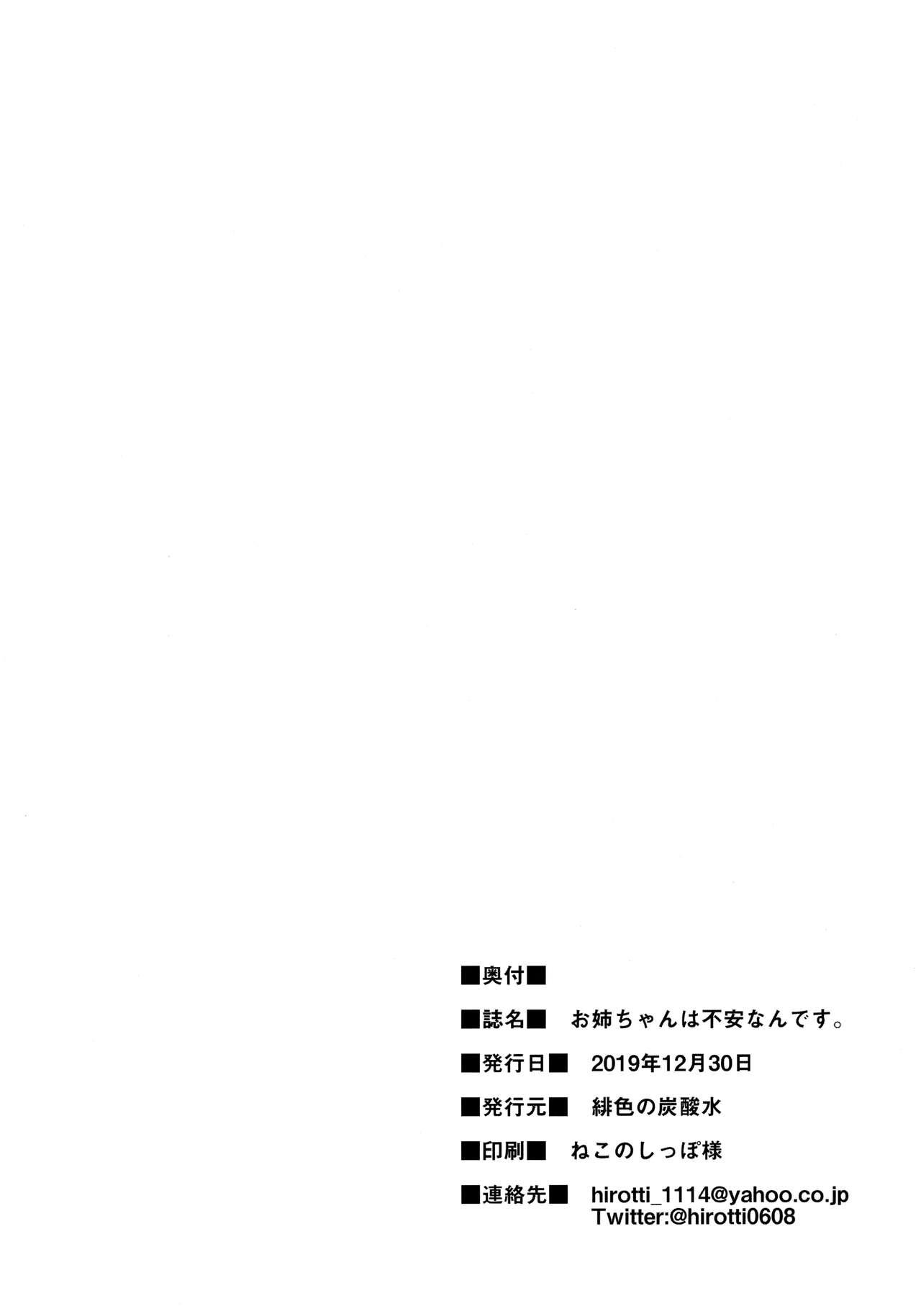 Real Amateur Onee-chan wa Fuan nandesu. - Riddle joker Topless - Page 21