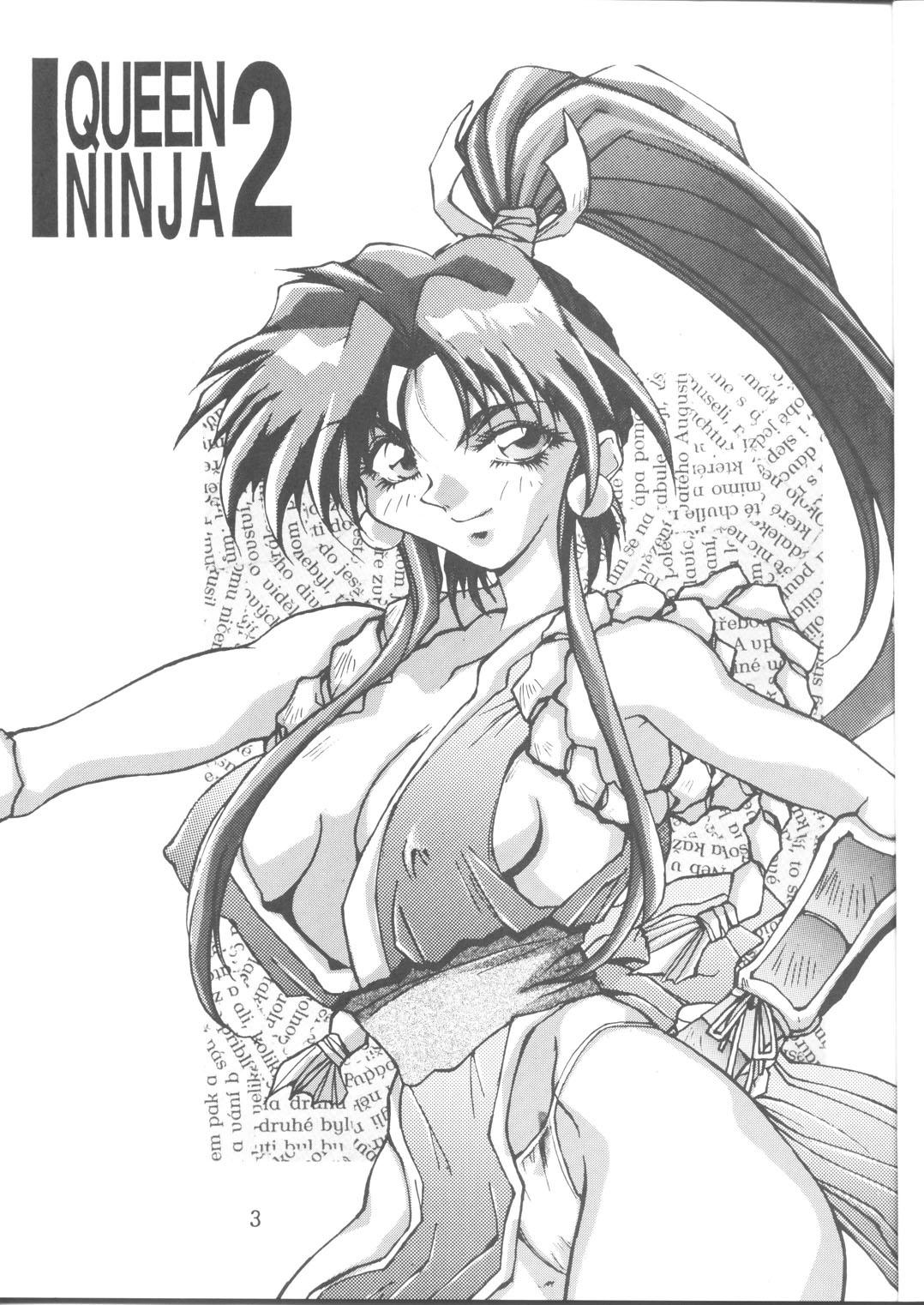 Topless Queen Ninja 2 - King of fighters Woman - Page 2