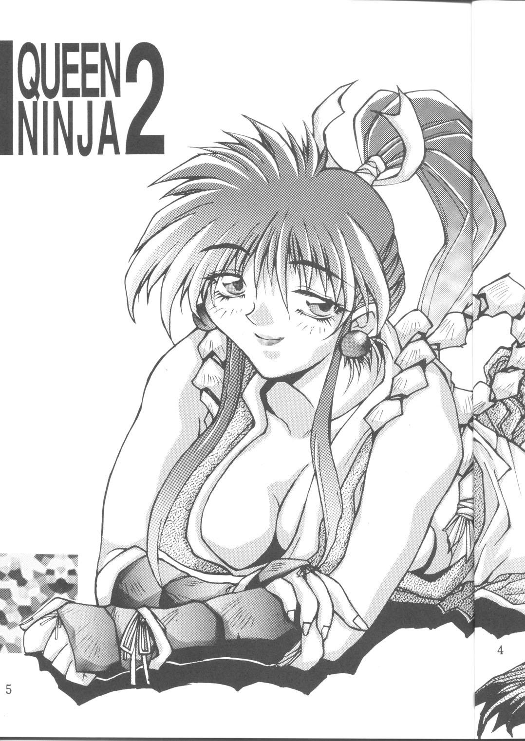 Topless Queen Ninja 2 - King of fighters Girl Fuck - Page 4