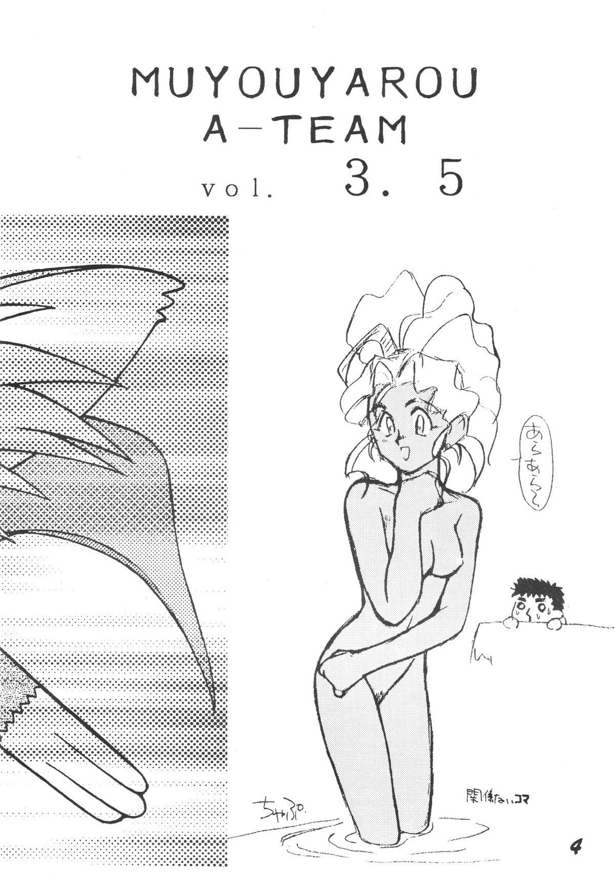 Tiny Muyou Yarou A-Team 3.5 Hakka Ryouran - Tenchi muyo Fake Tits - Page 3