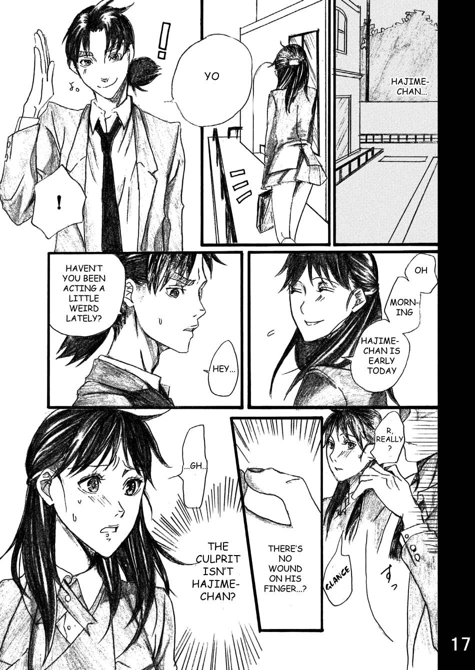 Cock Suckers Nanase Shoujo no Jikenbo Case 3 - Kindaichi shounen no jikenbo Sloppy Blowjob - Page 17