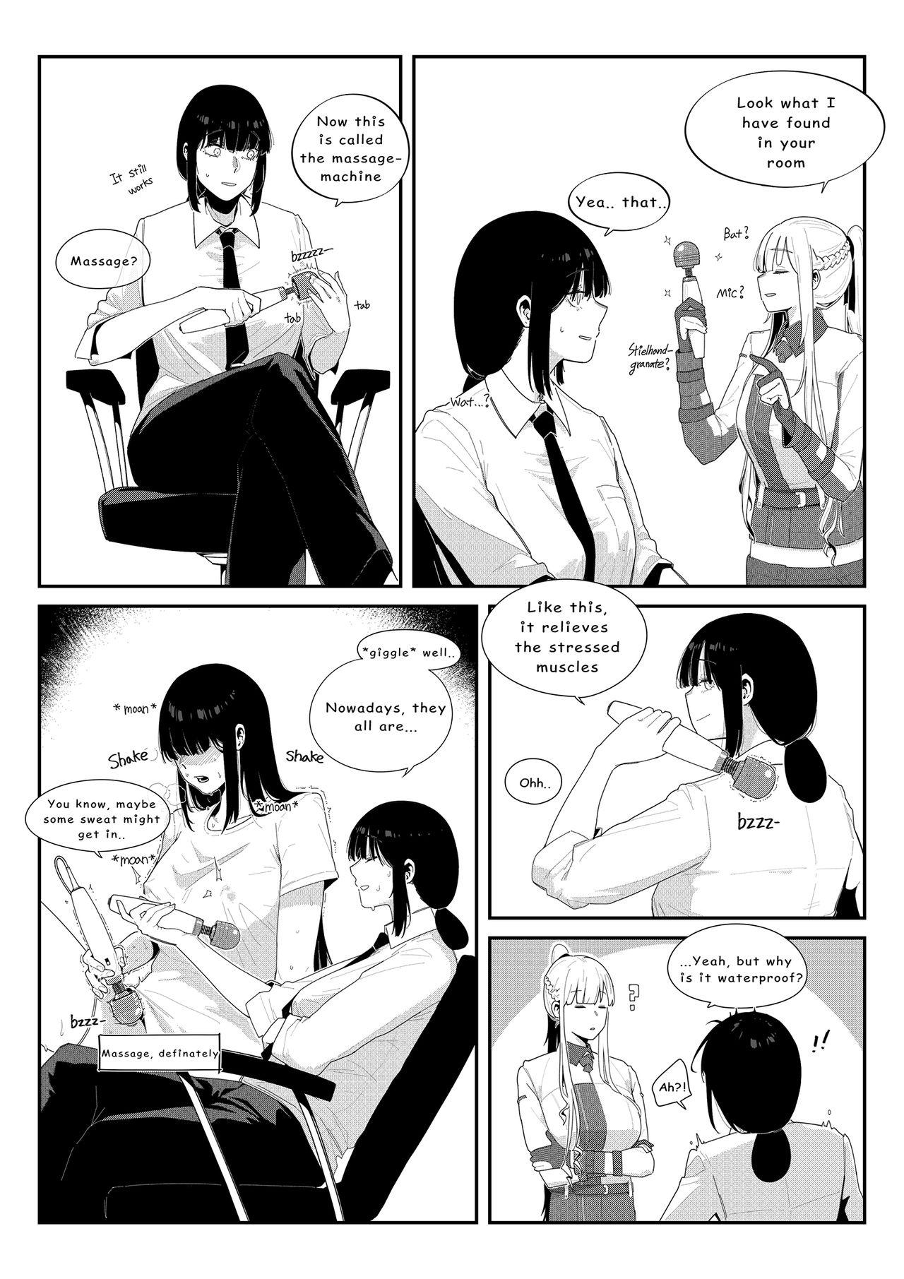 Tongue 미친개견주2 - Girls frontline Natural - Page 1