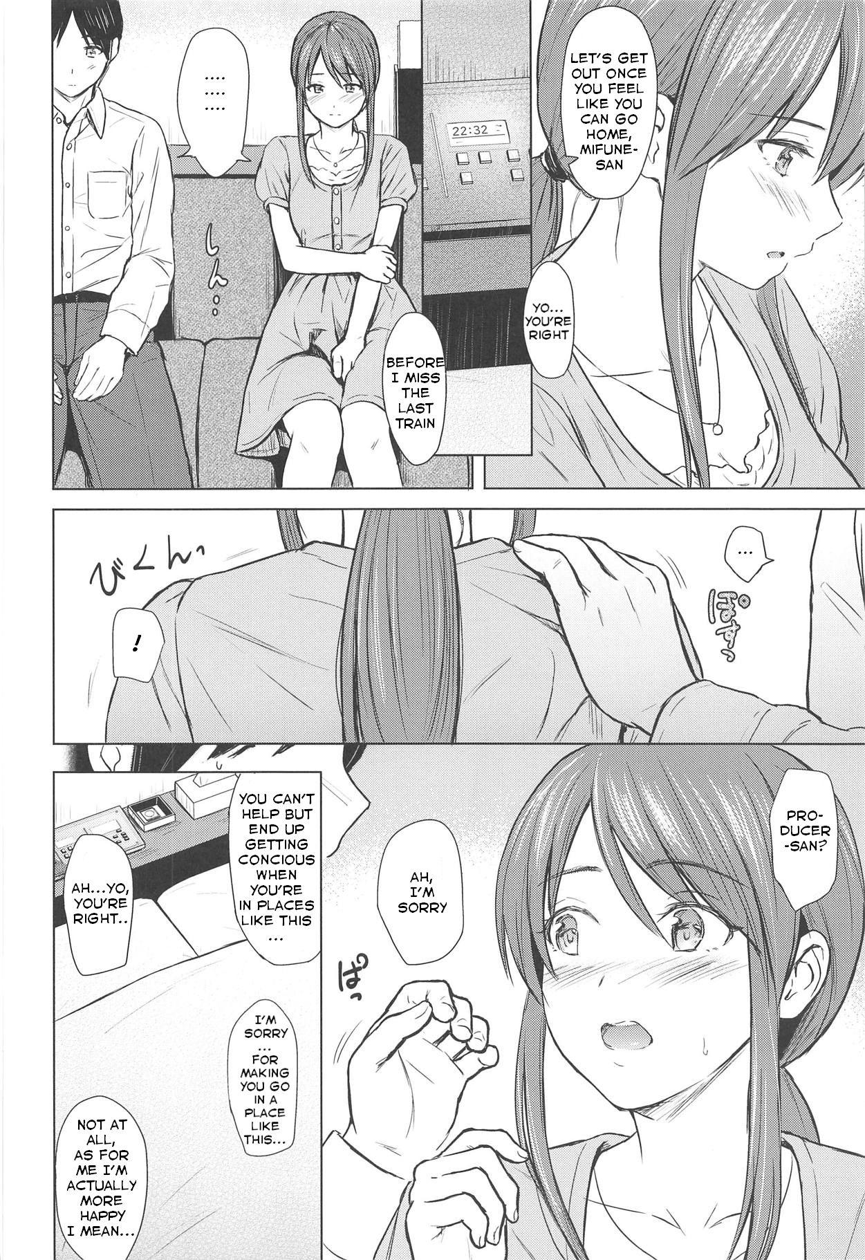 Duro (C95) [FortuneQuest (Reco)] Mifune-san to Sugoshita Yoru | The night I spent with Mifune-san (THE IDOLM@STER CINDERELLA GIRLS) [English] [MaruTL] - The idolmaster Missionary Position Porn - Page 5