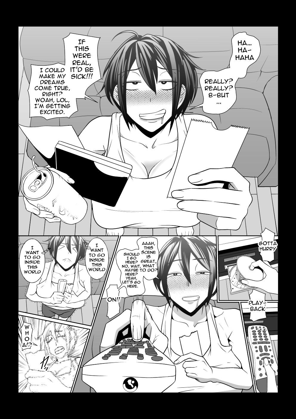 POV [Pollinosis (Shinkuu Tatsuyakei)] Onee-san no Tottemo Kimochi Ii Fushigi na Monogatari | Onee-san's Strange and Pleasure-Filled Story [English] {Doujins.com} - Original Ohmibod - Page 4