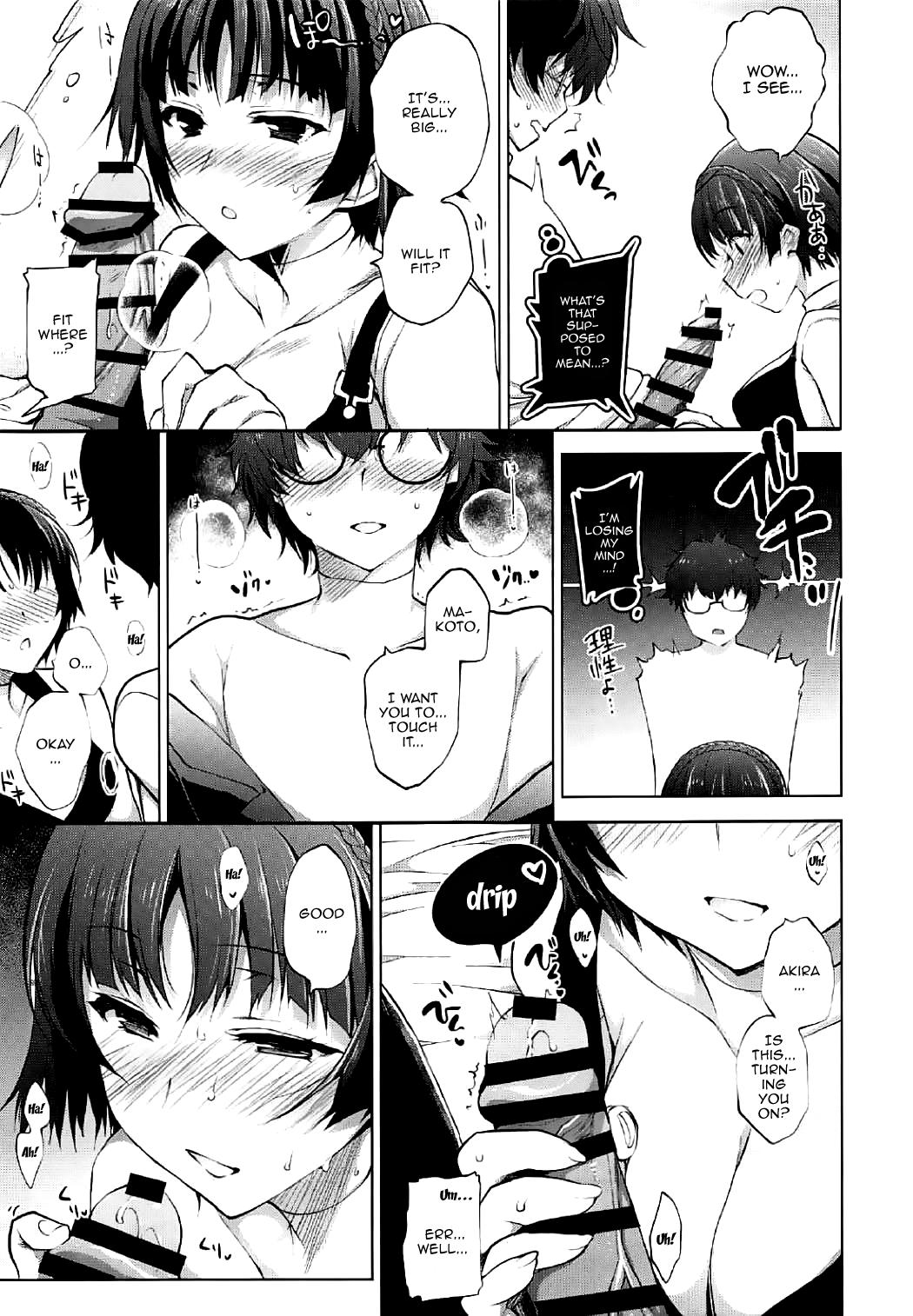 Pervert Boku no Kawaii Seitokaichou | My Cute Student Council President - Persona 5 Culos - Page 7