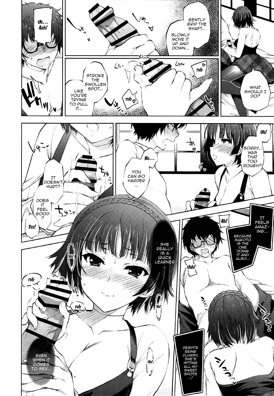 Flaquita Boku no Kawaii Seitokaichou | My Cute Student Council President - Persona 5 Free Blow Job - Page 8
