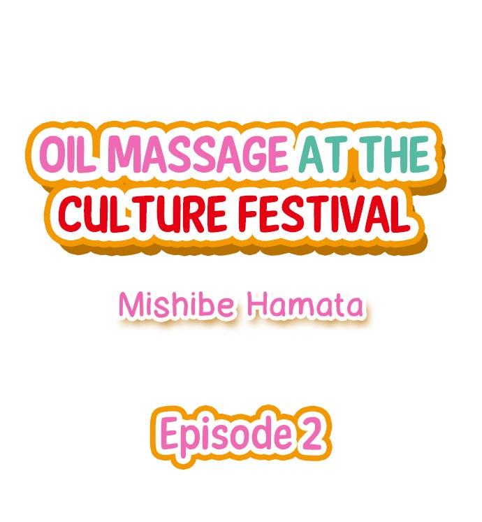 Oil Massage at the Culture Festival 11