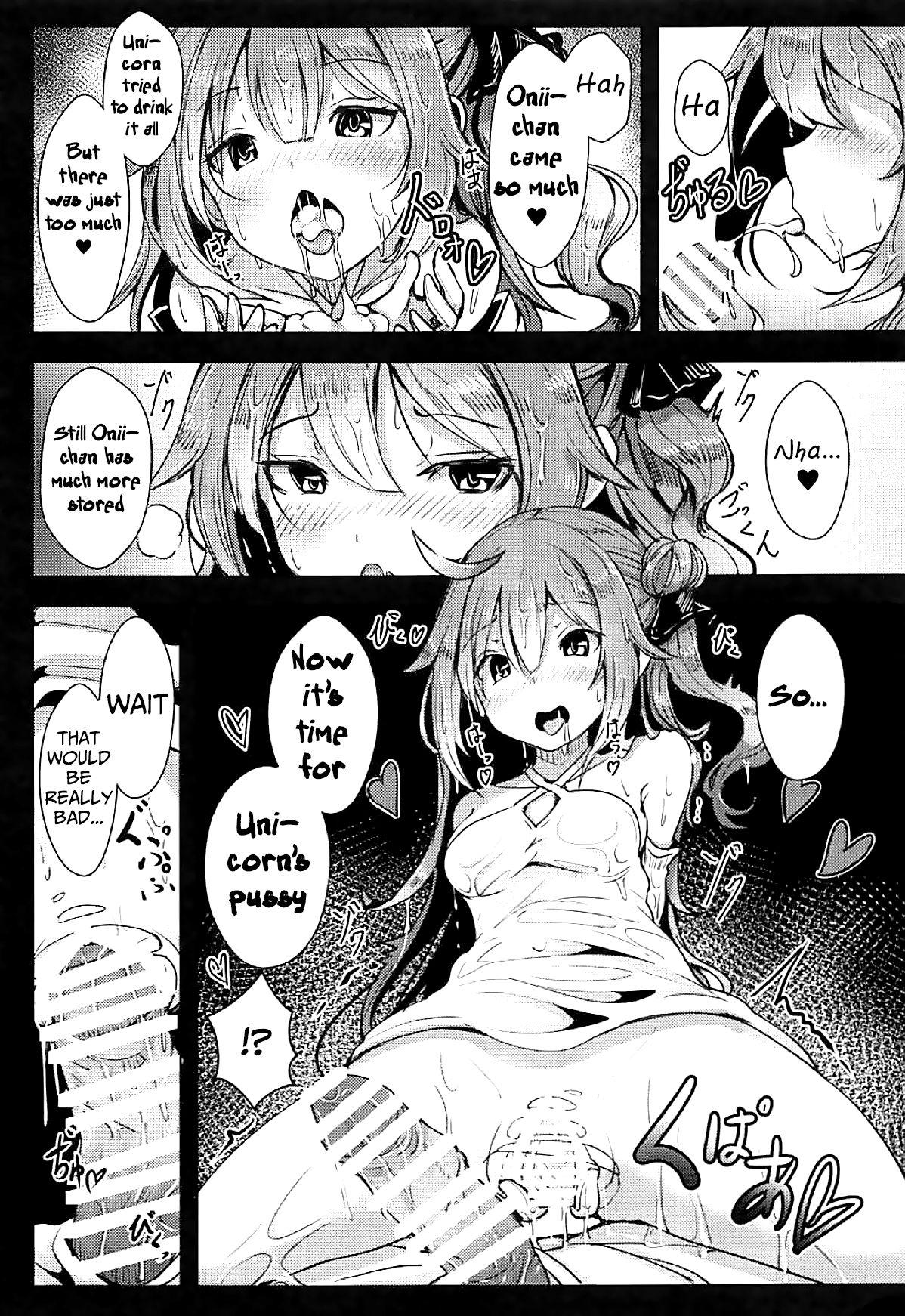 Hot Sluts Unicorn to Issho | Together with Unicorn - Azur lane Tgirl - Page 8