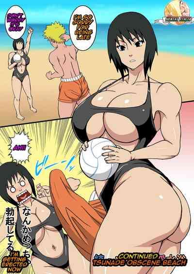 Hot Zoku Tsunade no Insuiyoku | After Tsunade's Obscene Beach- Naruto hentai Titty Fuck 4